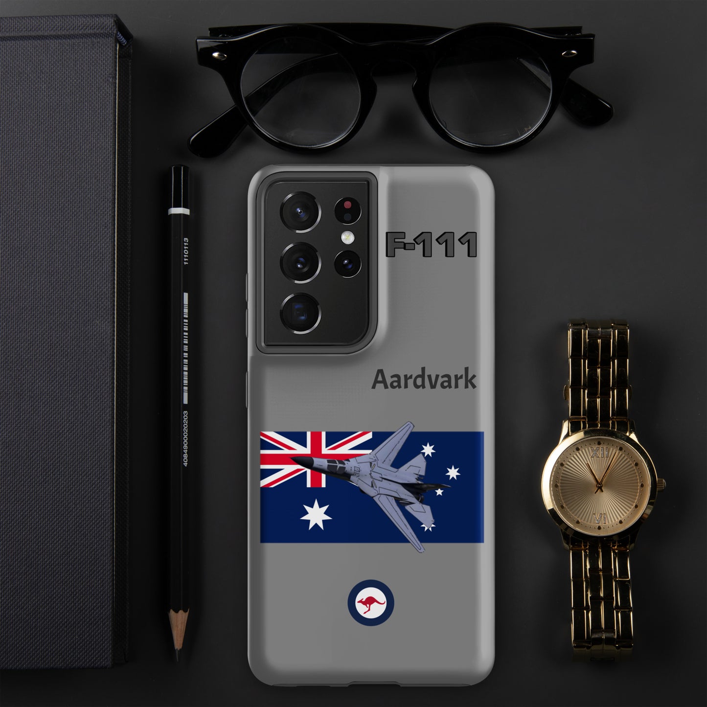 Australian Aardvark Patriot Samsung Case (Without Quotes)