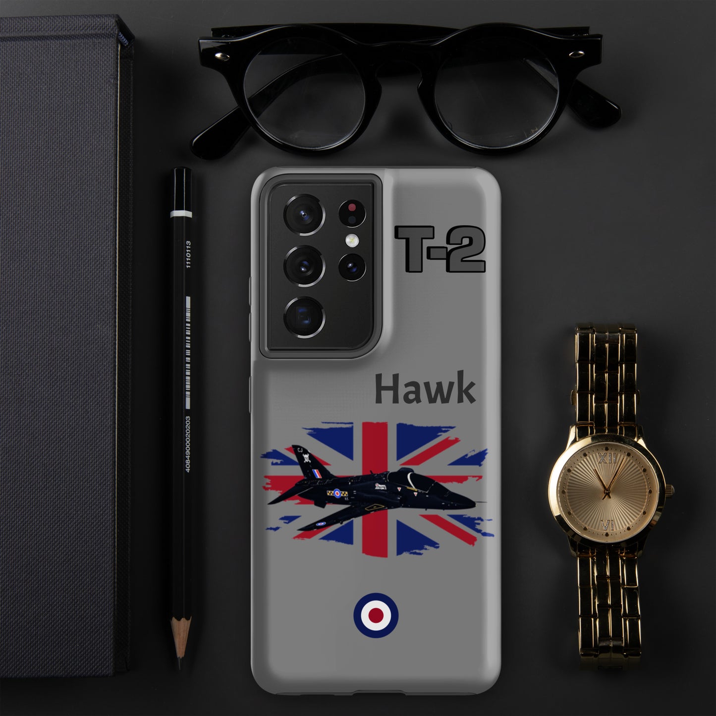 Hawk Patriot Samsung Case (Without Quotes)