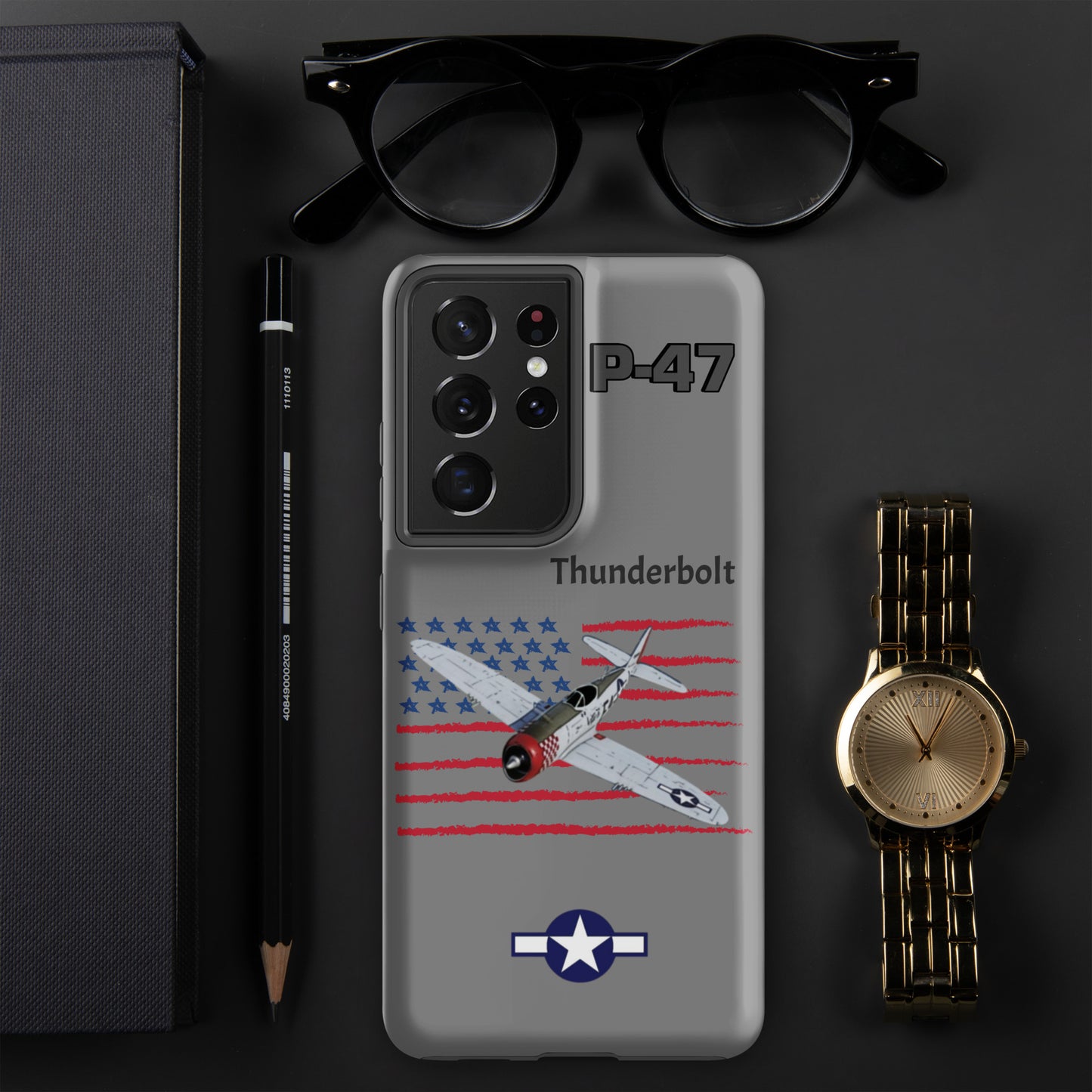 WWII Thunderbolt Patriot Samsung Case