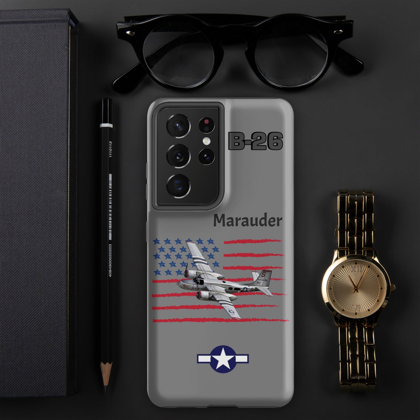 WWII Marauder Patriot Samsung Case