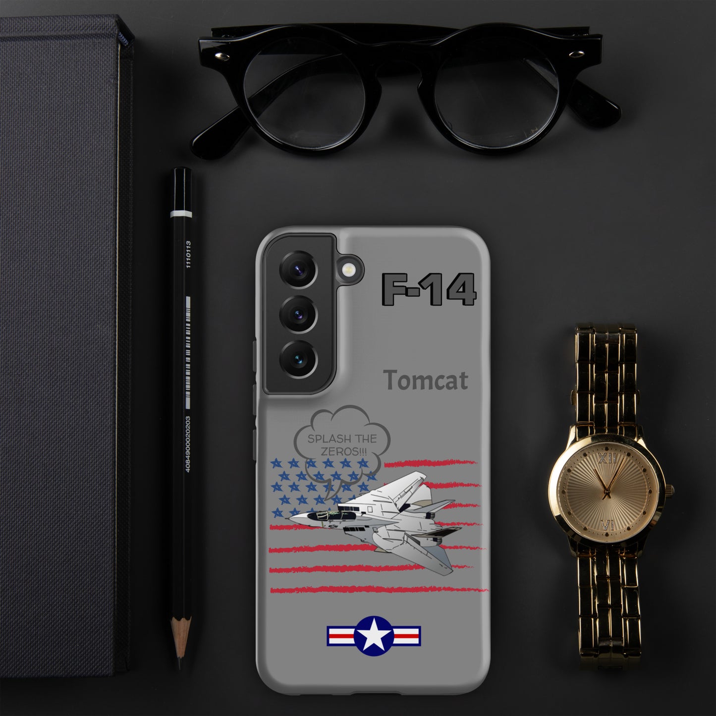 Patriot Tomcat Samsung Case (Without Quotes)