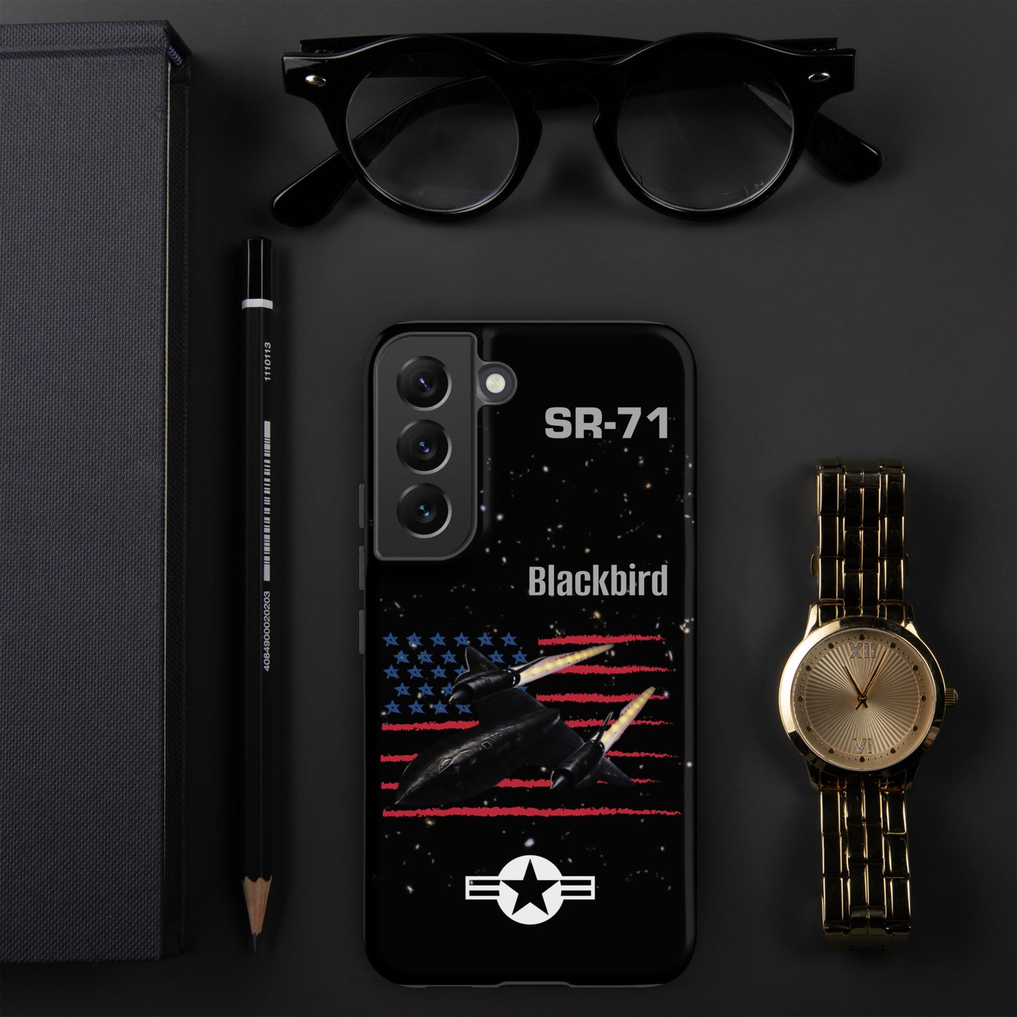Blackbird Patriot Samsung Case (Without Quotes)