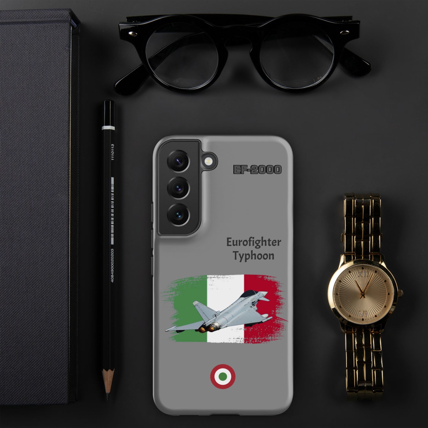 Italian Typhoon Patriot Samsung Case (Without Quotes)