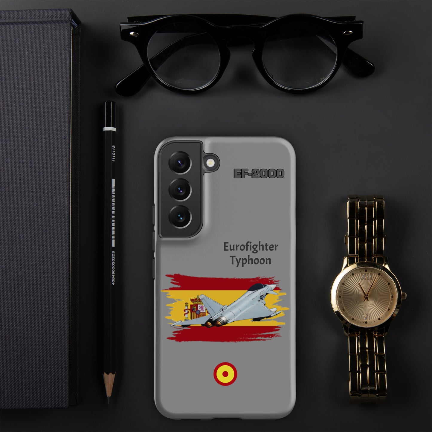 Spanish Typhoon Patriot Samsung Case (Without Quotes)