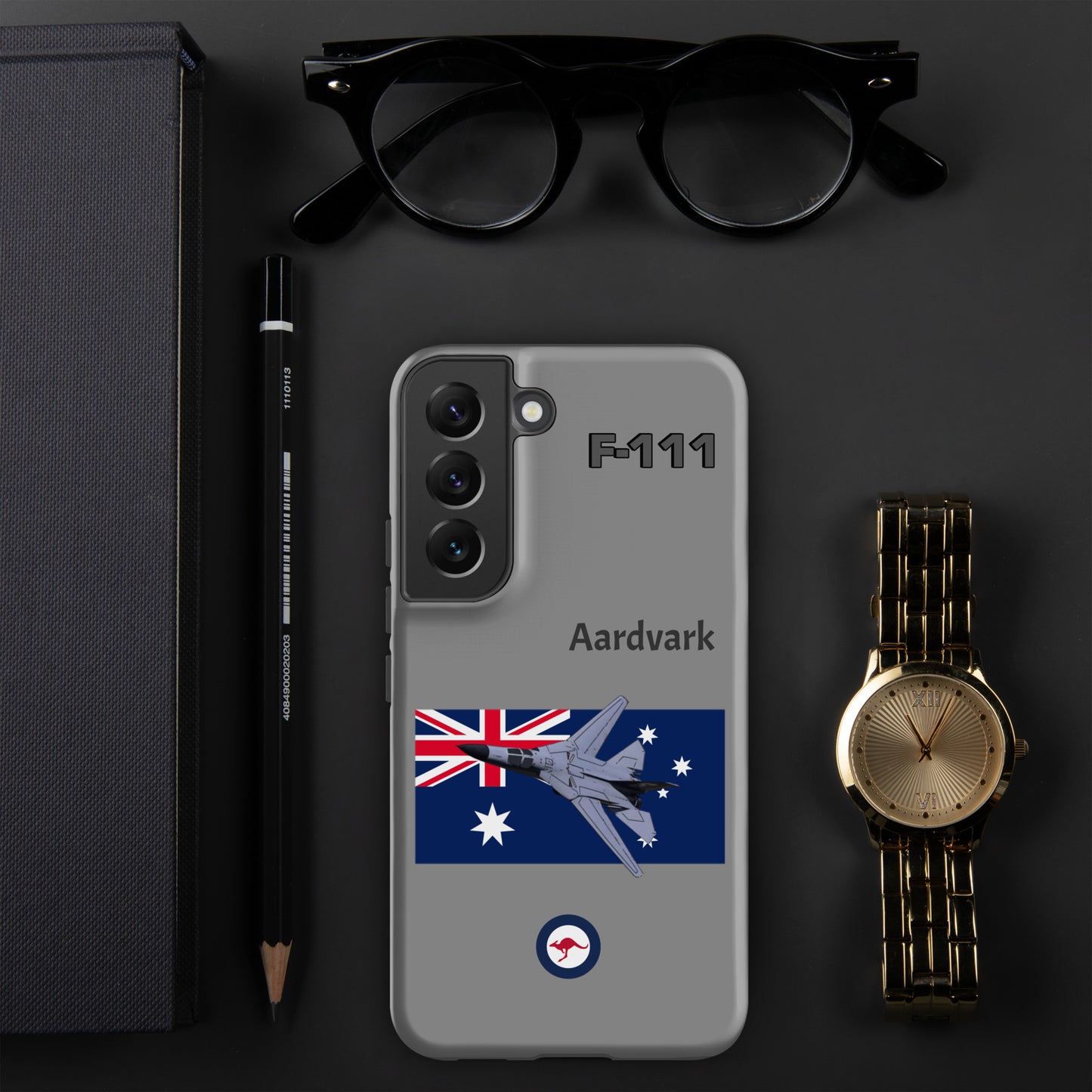 Australian Aardvark Patriot Samsung Case (Without Quotes)