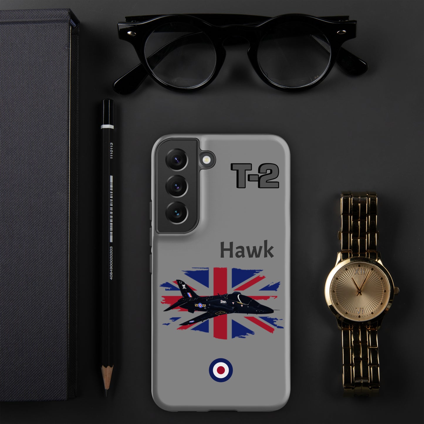 Hawk Patriot Samsung Case (Without Quotes)