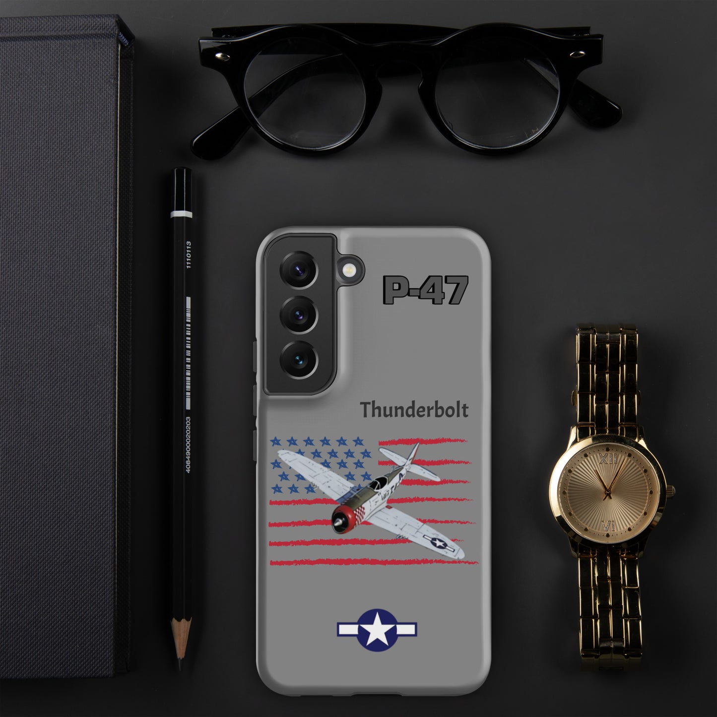 WWII Thunderbolt Patriot Samsung Case