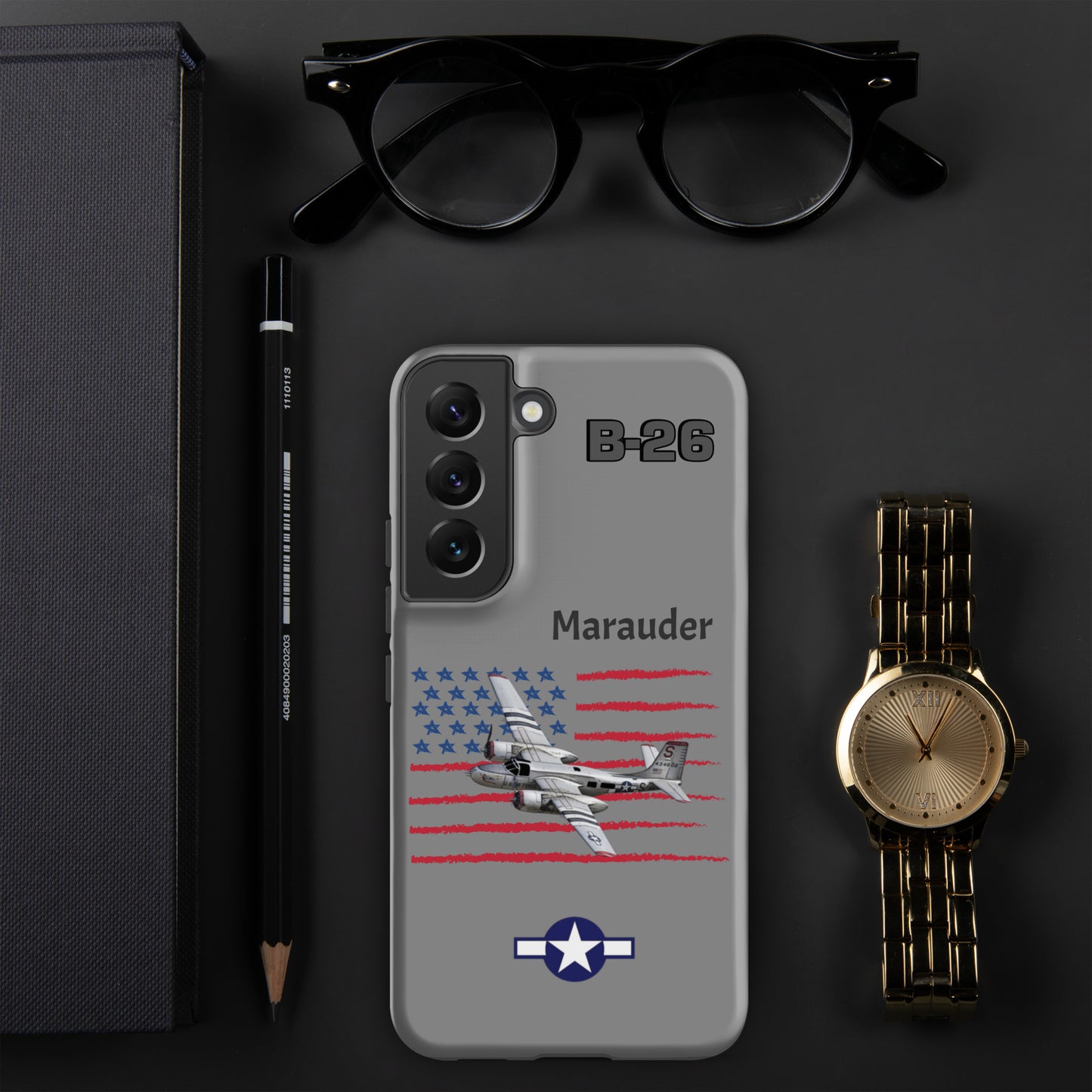 WWII Marauder Patriot Samsung Case