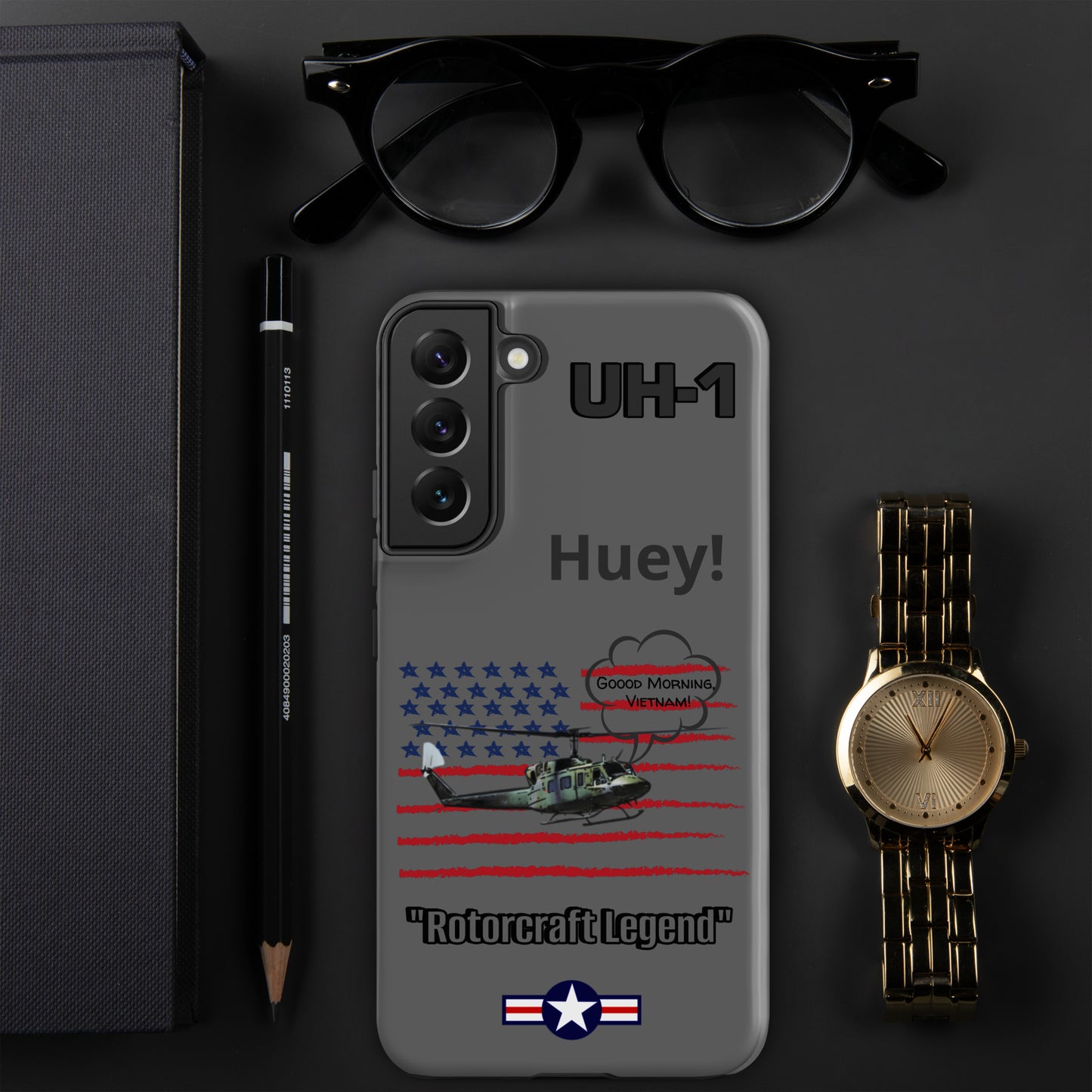 Huey Patriot Samsung Case