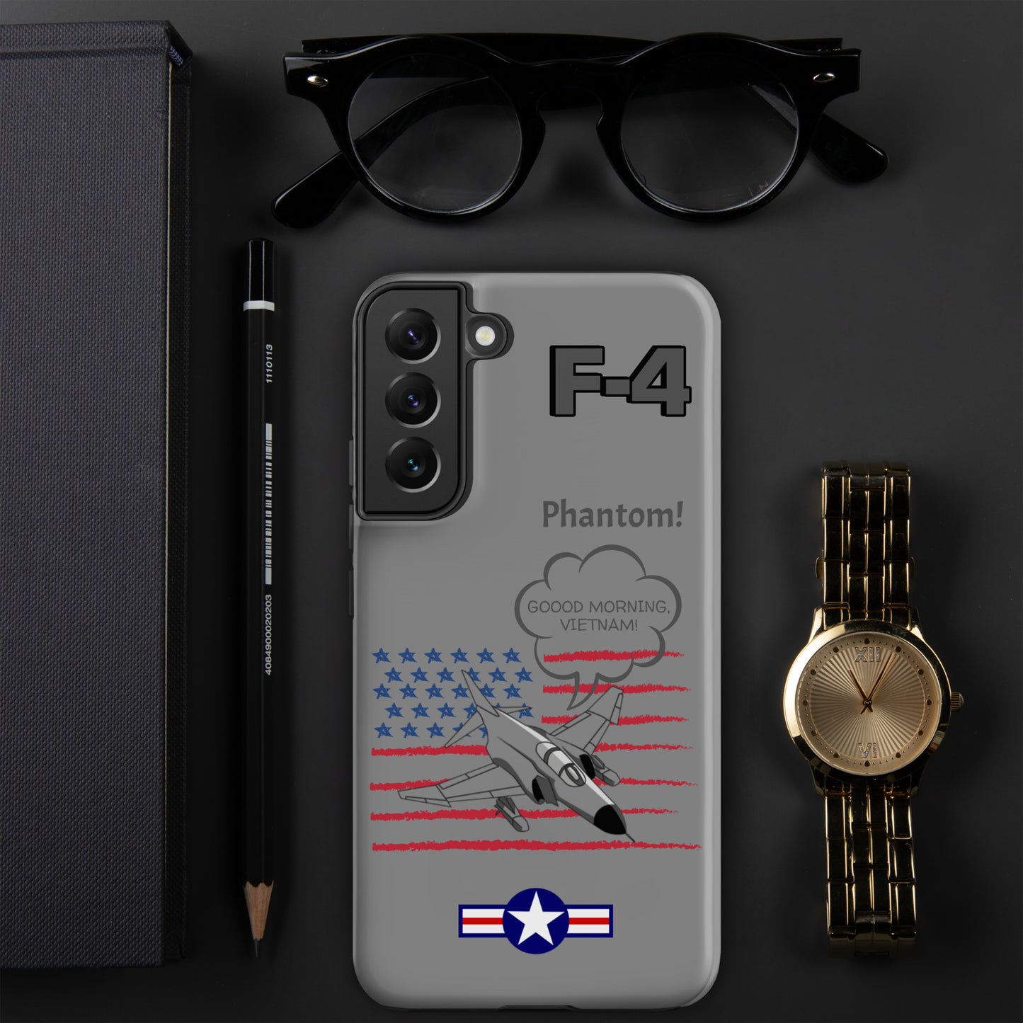 Patriot Phantom Samsung Case (Without Quotes)