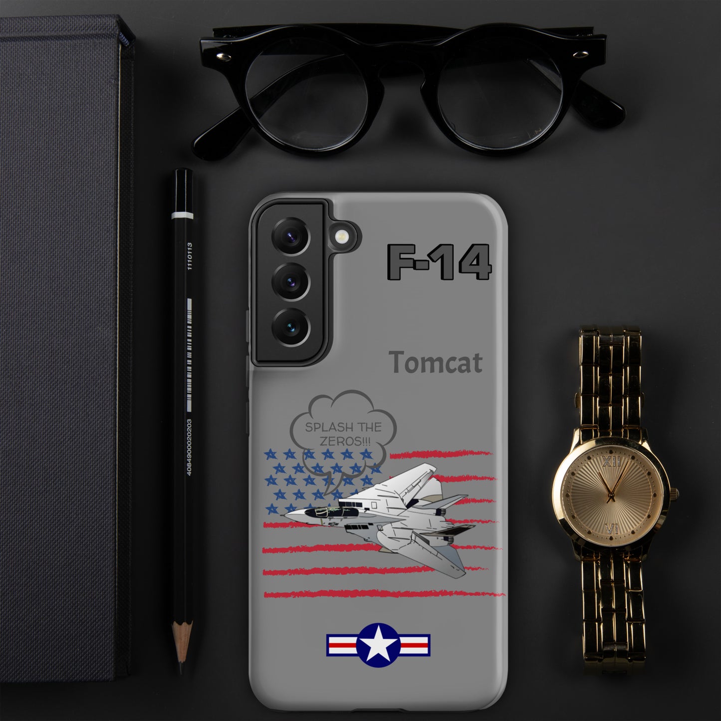 Patriot Tomcat Samsung Case (Without Quotes)