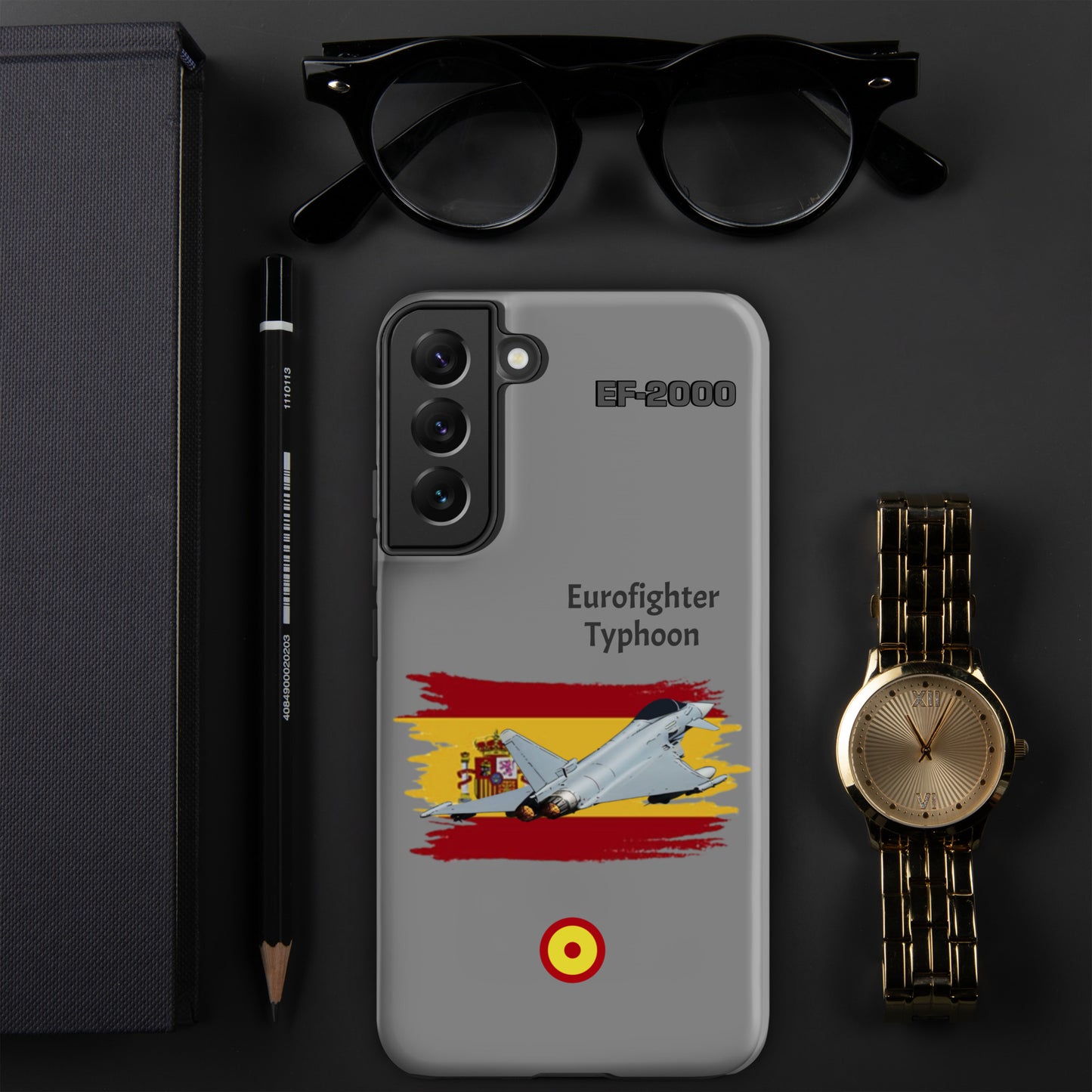 Spanish Typhoon Patriot Samsung Case (Without Quotes)