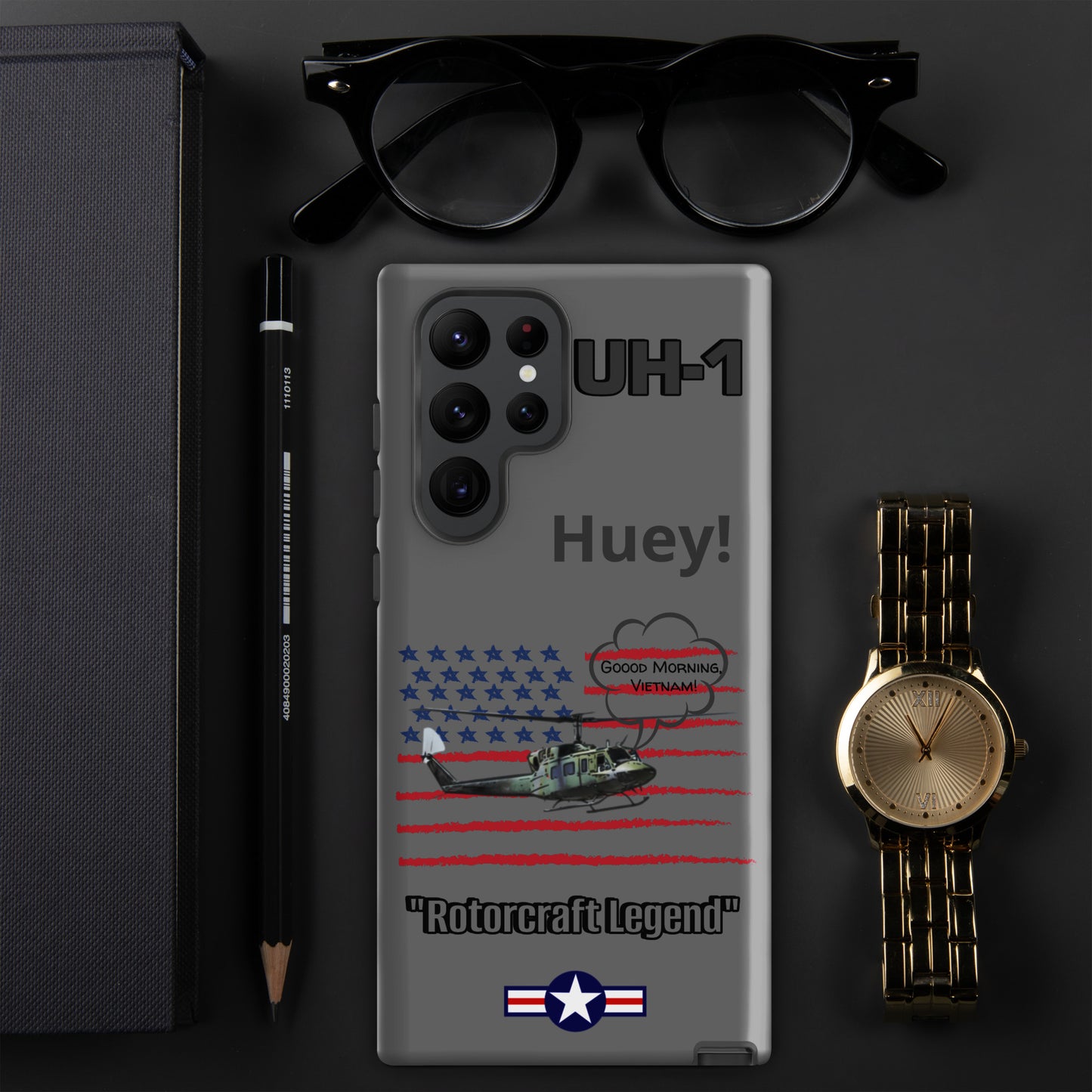 Huey Patriot Samsung Case