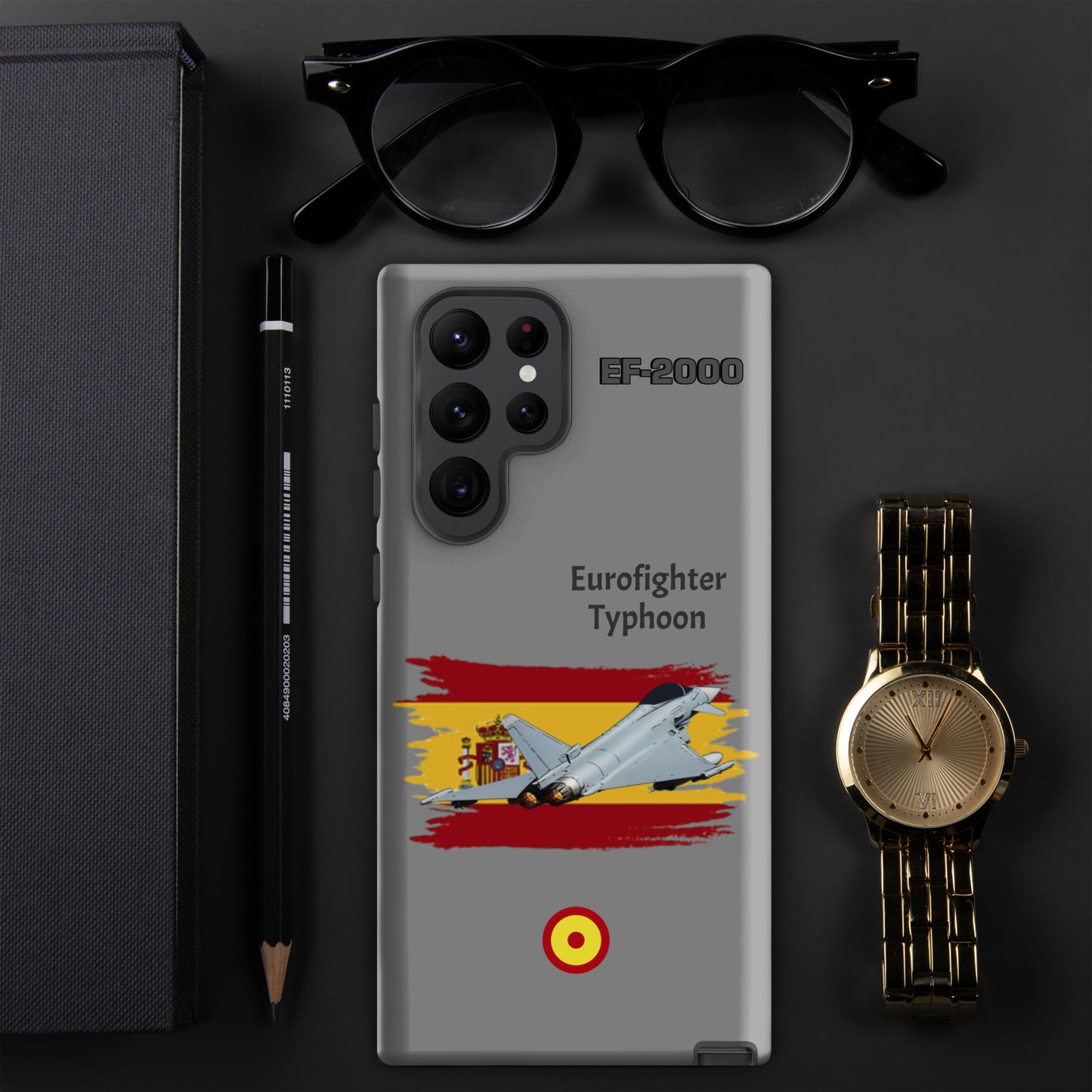 Spanish Typhoon Patriot Samsung Case (Without Quotes)