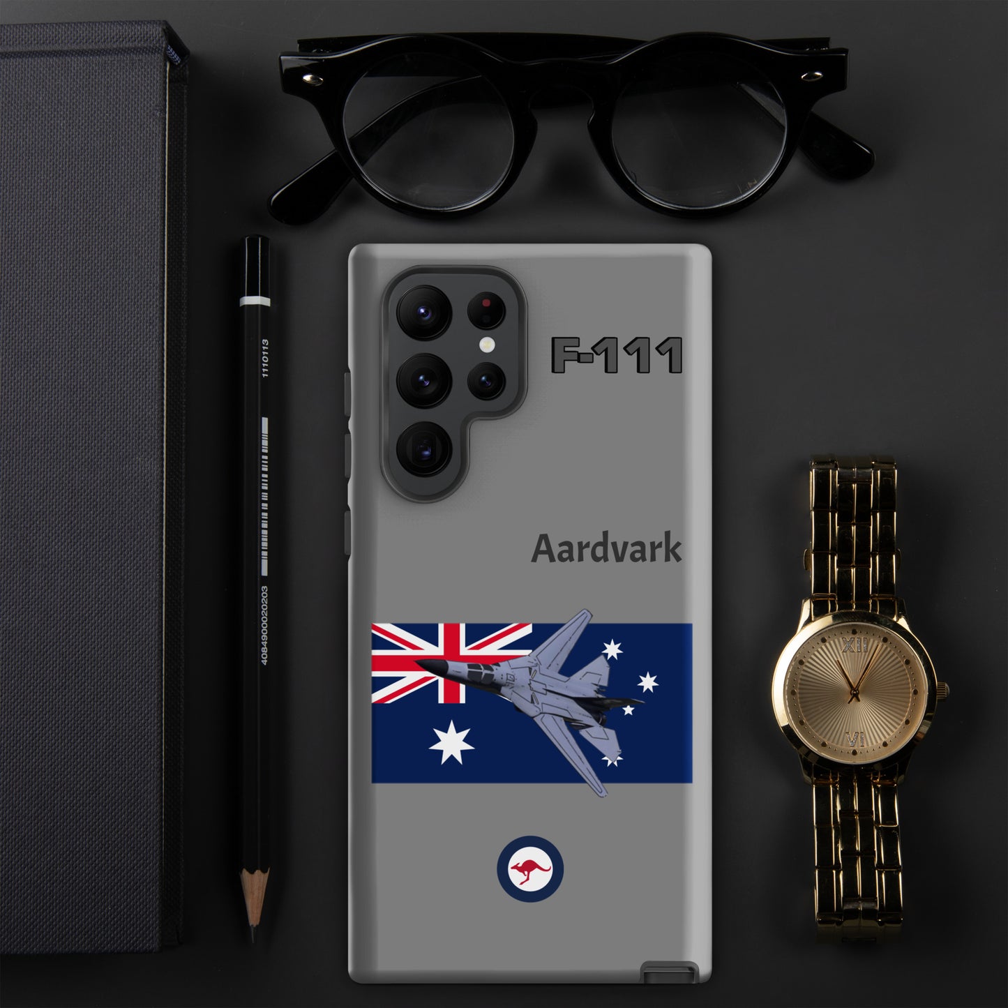 Australian Aardvark Patriot Samsung Case (Without Quotes)
