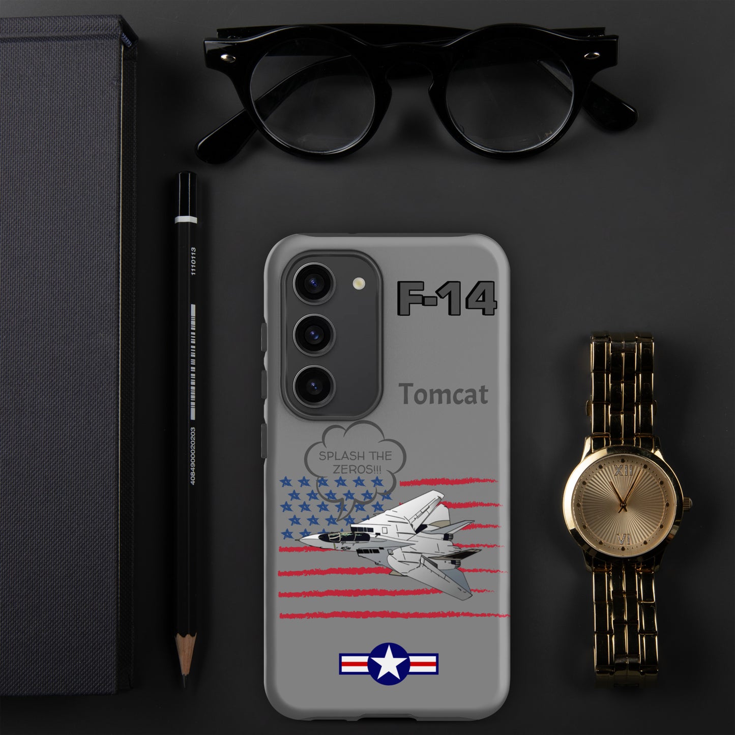 Patriot Tomcat Samsung Case (Without Quotes)