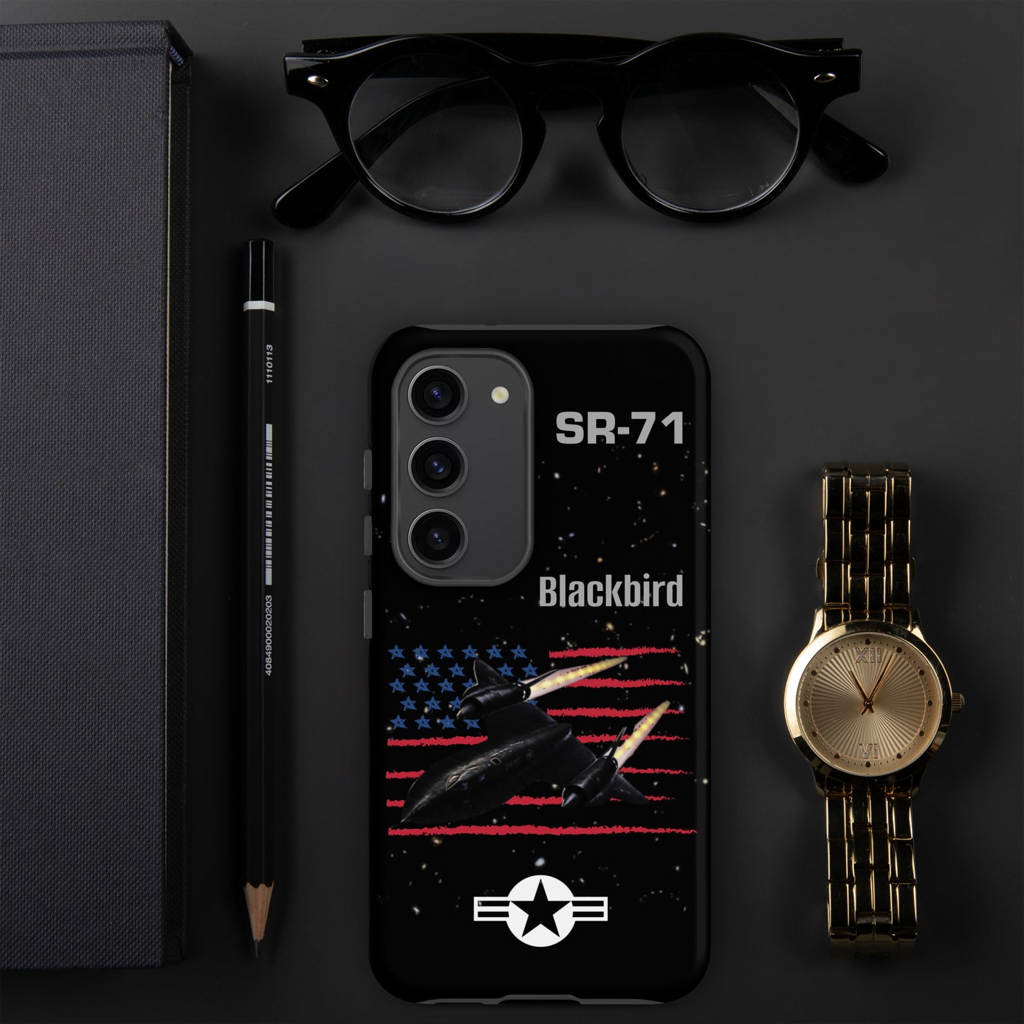 Blackbird Patriot Samsung Case (Without Quotes)