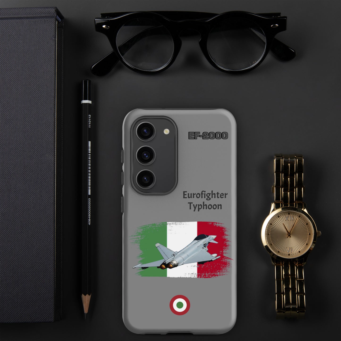 Italian Typhoon Patriot Samsung Case (Without Quotes)