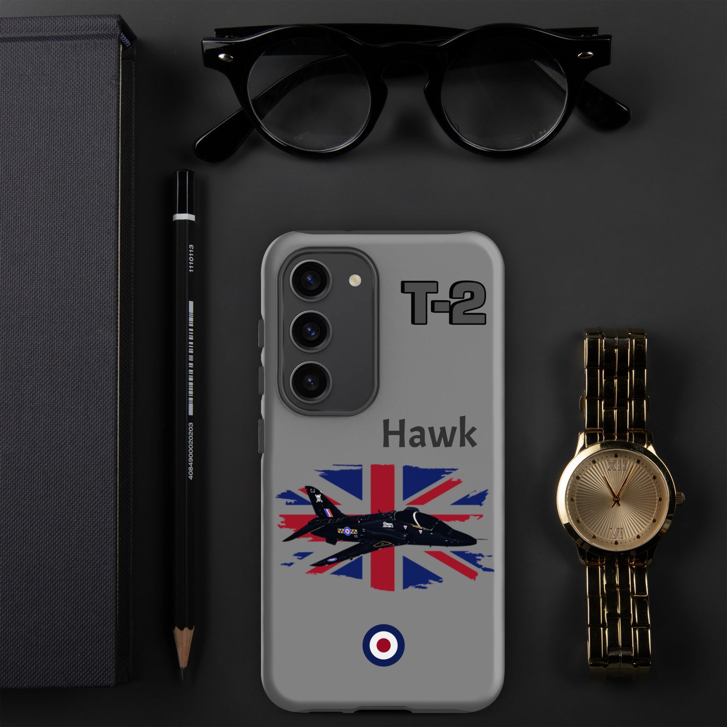 Hawk Patriot Samsung Case (Without Quotes)
