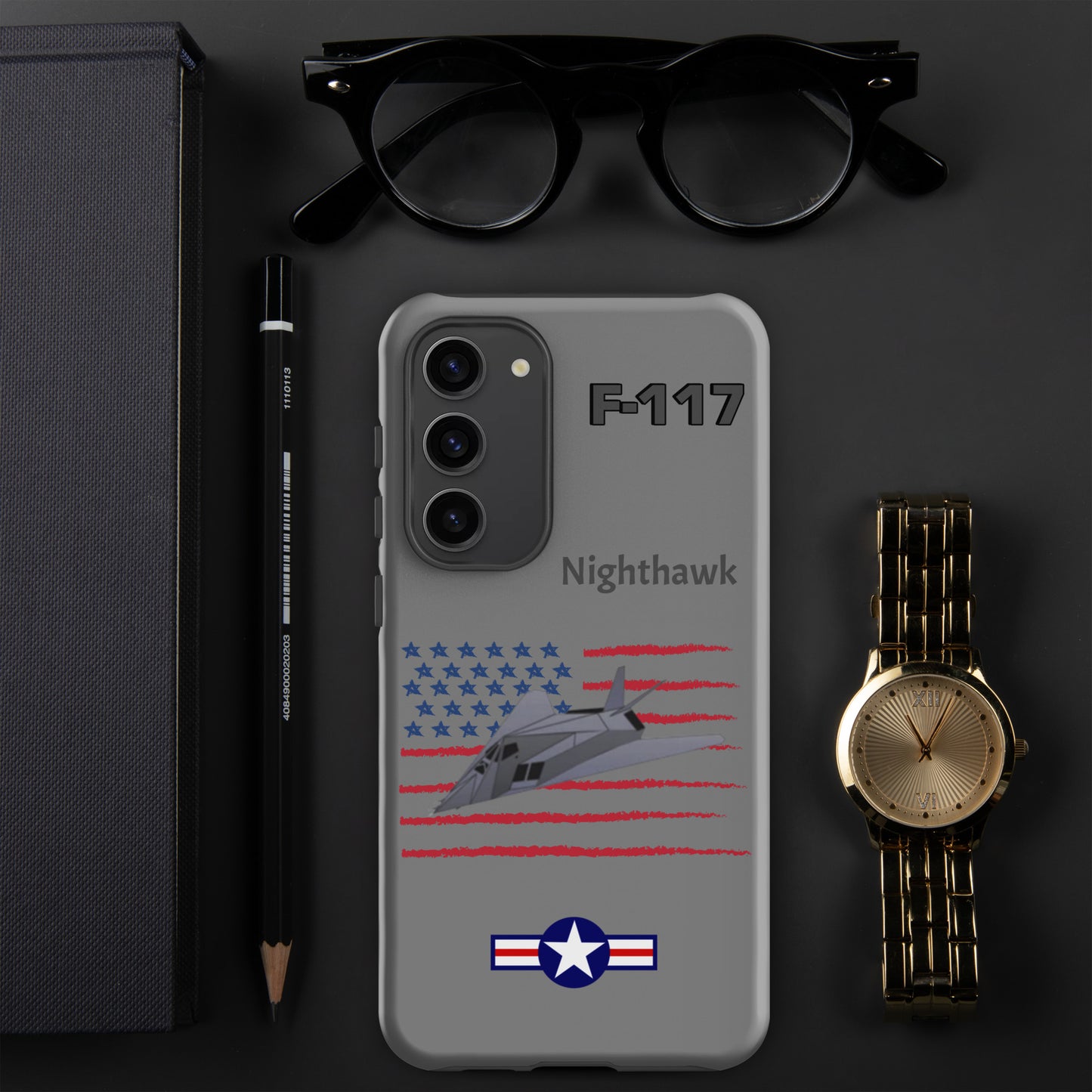Nighthawk Patriot Samsung Case (Without Quotes)