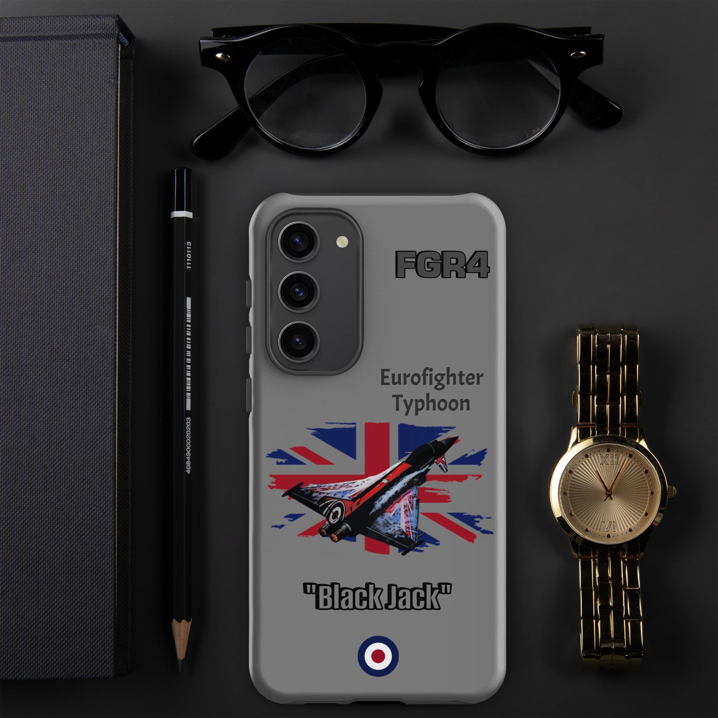 Black Jack Typhoon Patriot Samsung Case