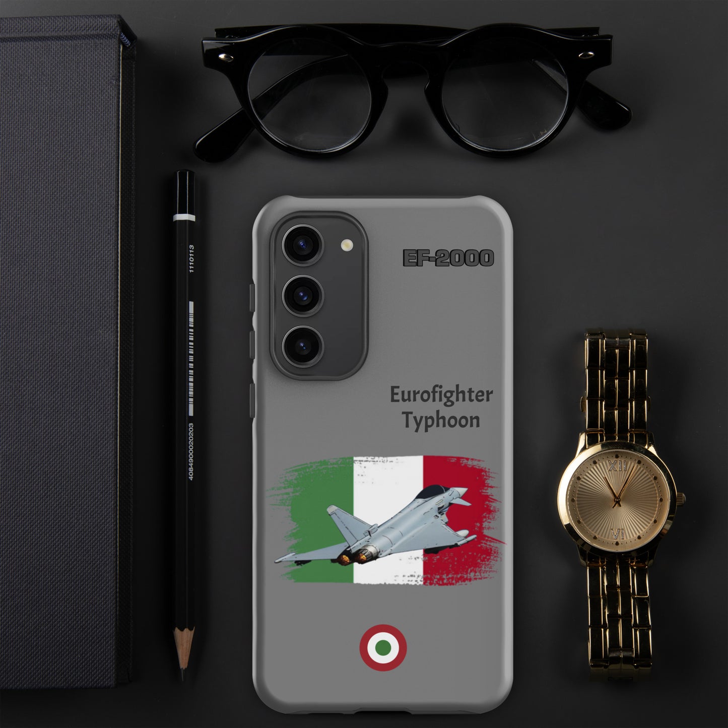 Italian Typhoon Patriot Samsung Case (Without Quotes)