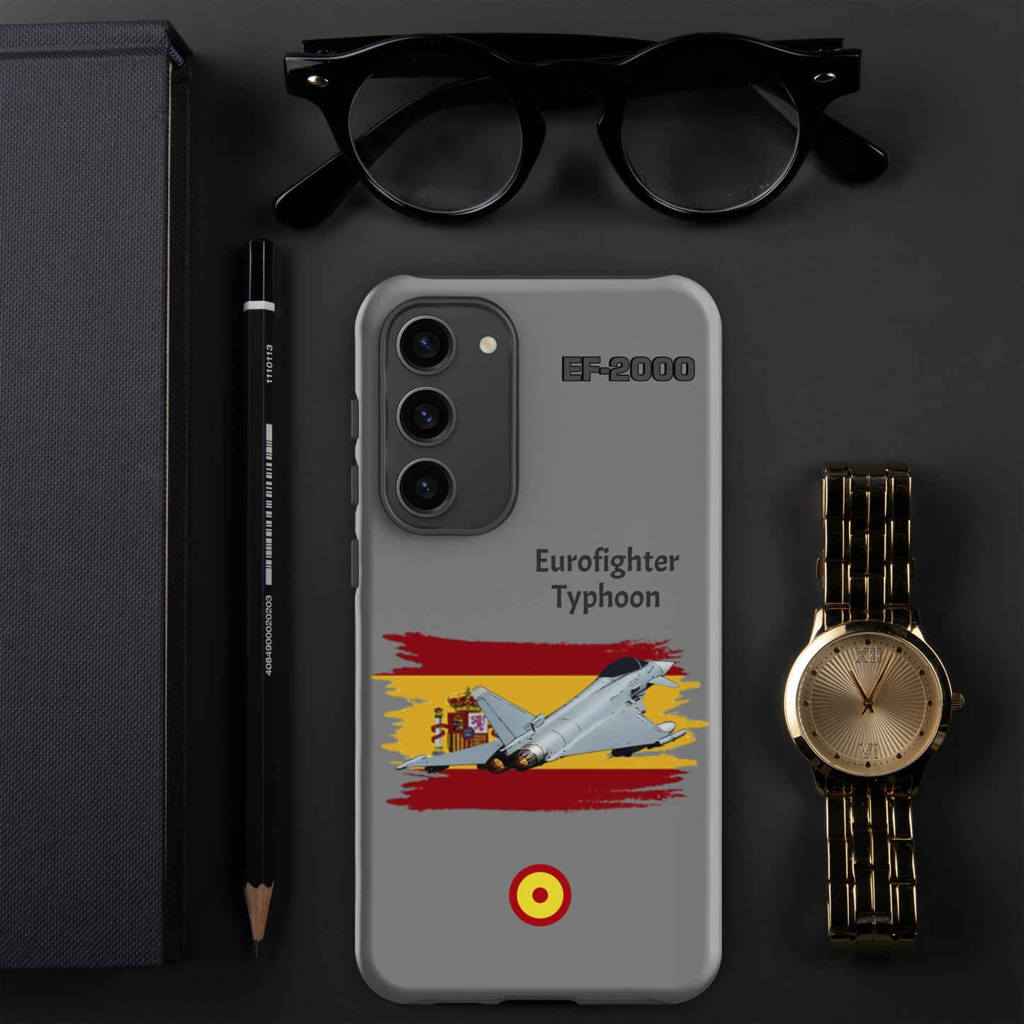 Spanish Typhoon Patriot Samsung Case (Without Quotes)