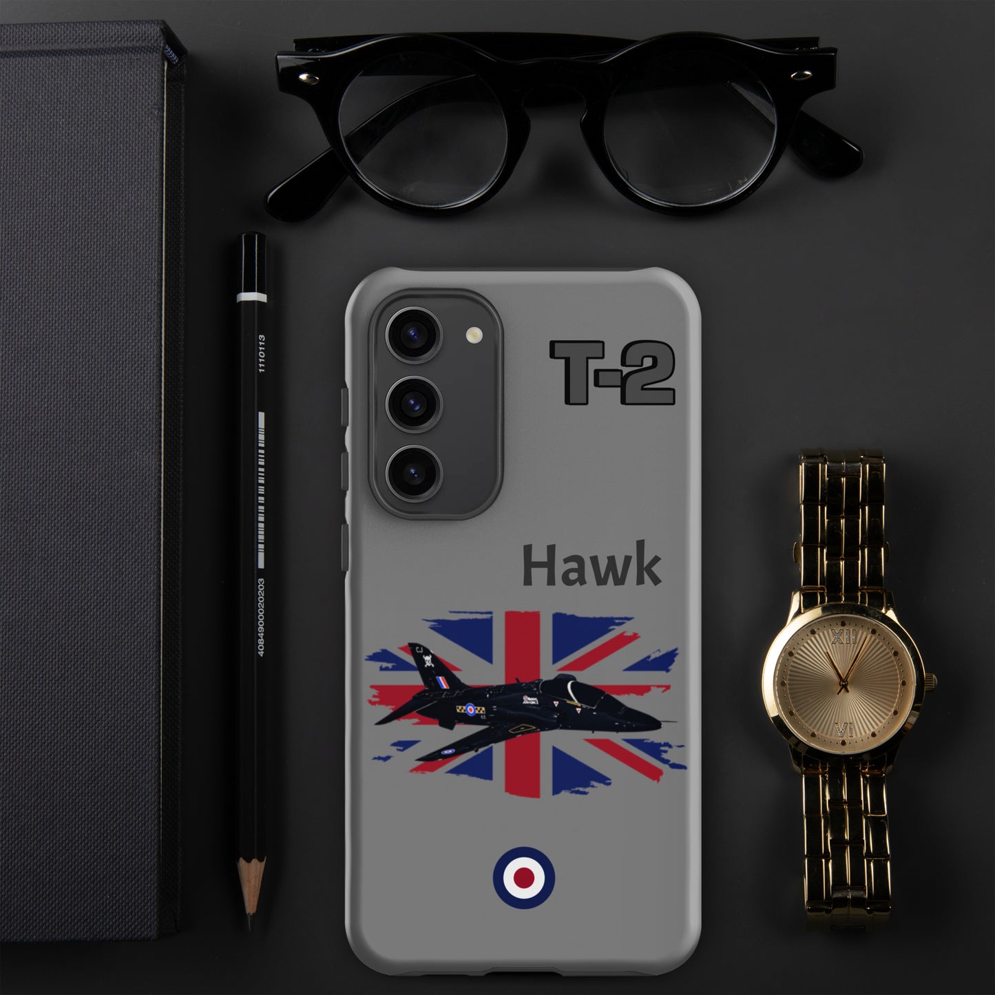 Hawk Patriot Samsung Case (Without Quotes)