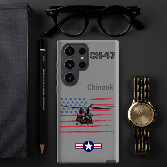 Chinook Patriot Samsung Case (Without Quotes)
