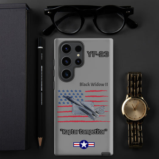 Black Widow Patriot Samsung Case