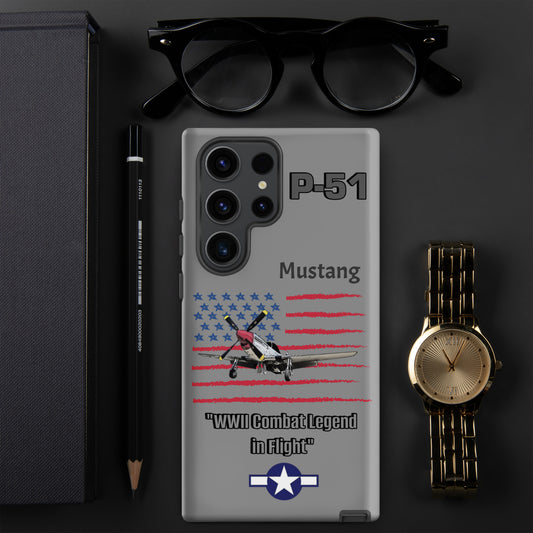 WWII Mustang Patriot Samsung Case