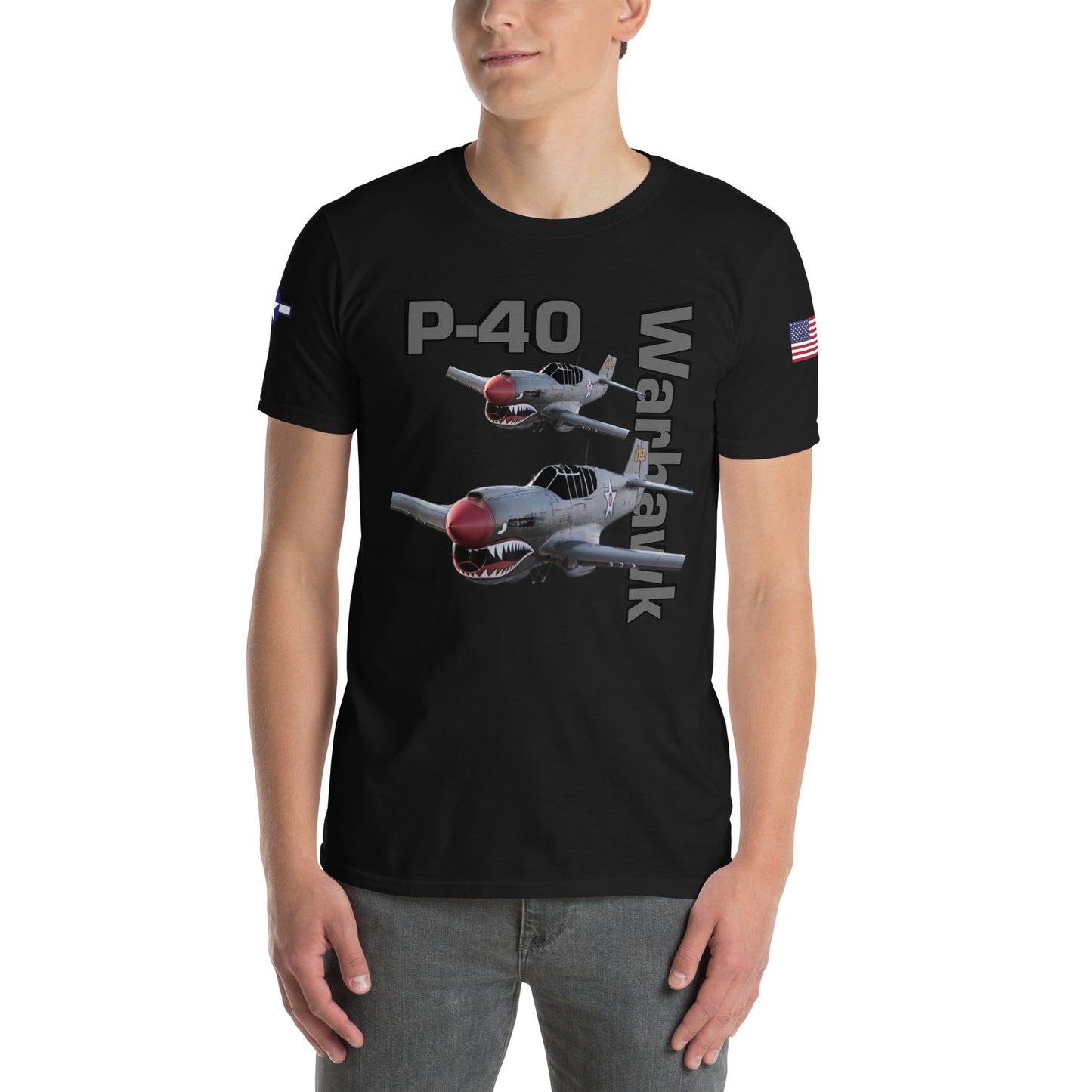 WWII Warhawk Patriot Unisex T-Shirt