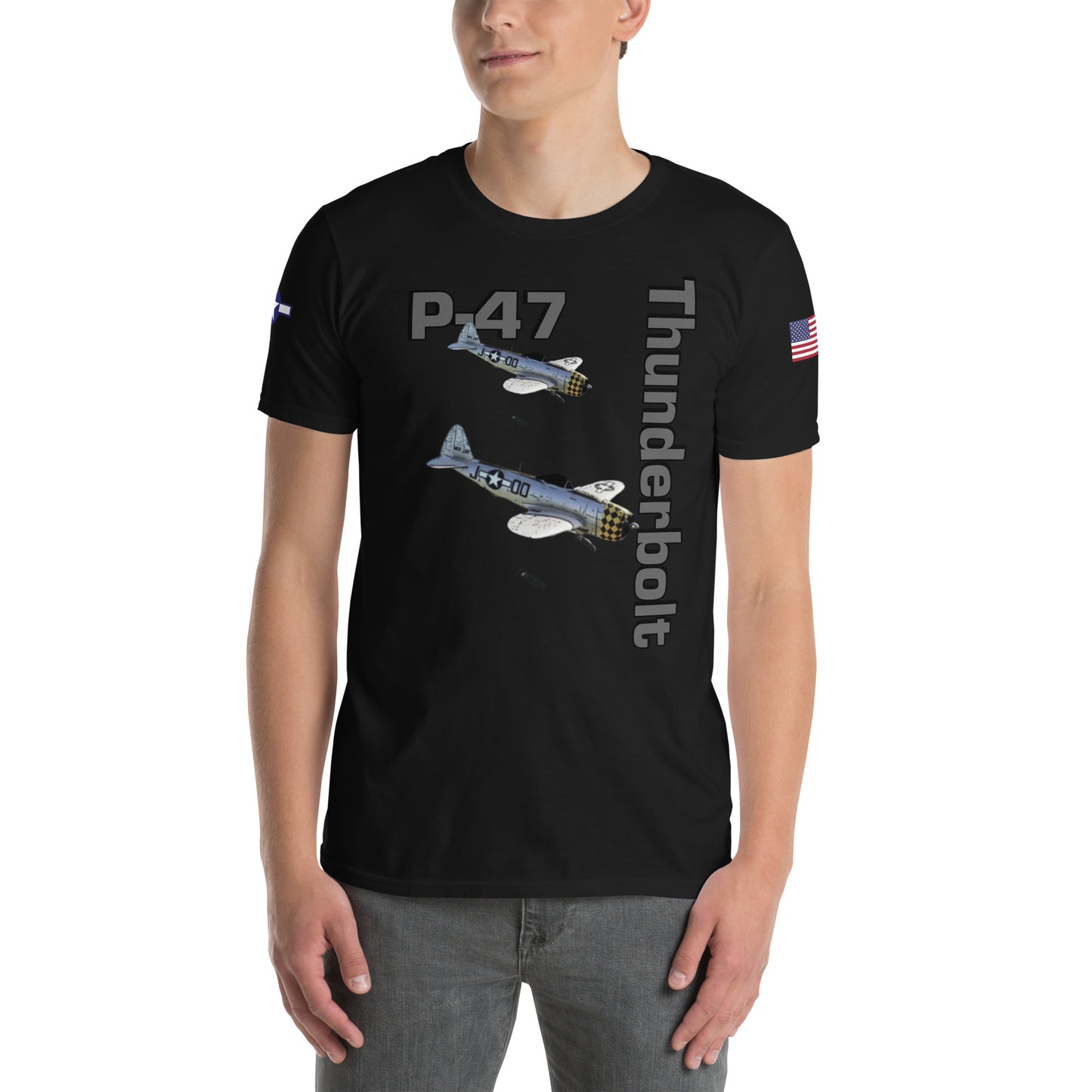 WWII Thunderbolt Patriot Unisex T-Shirt