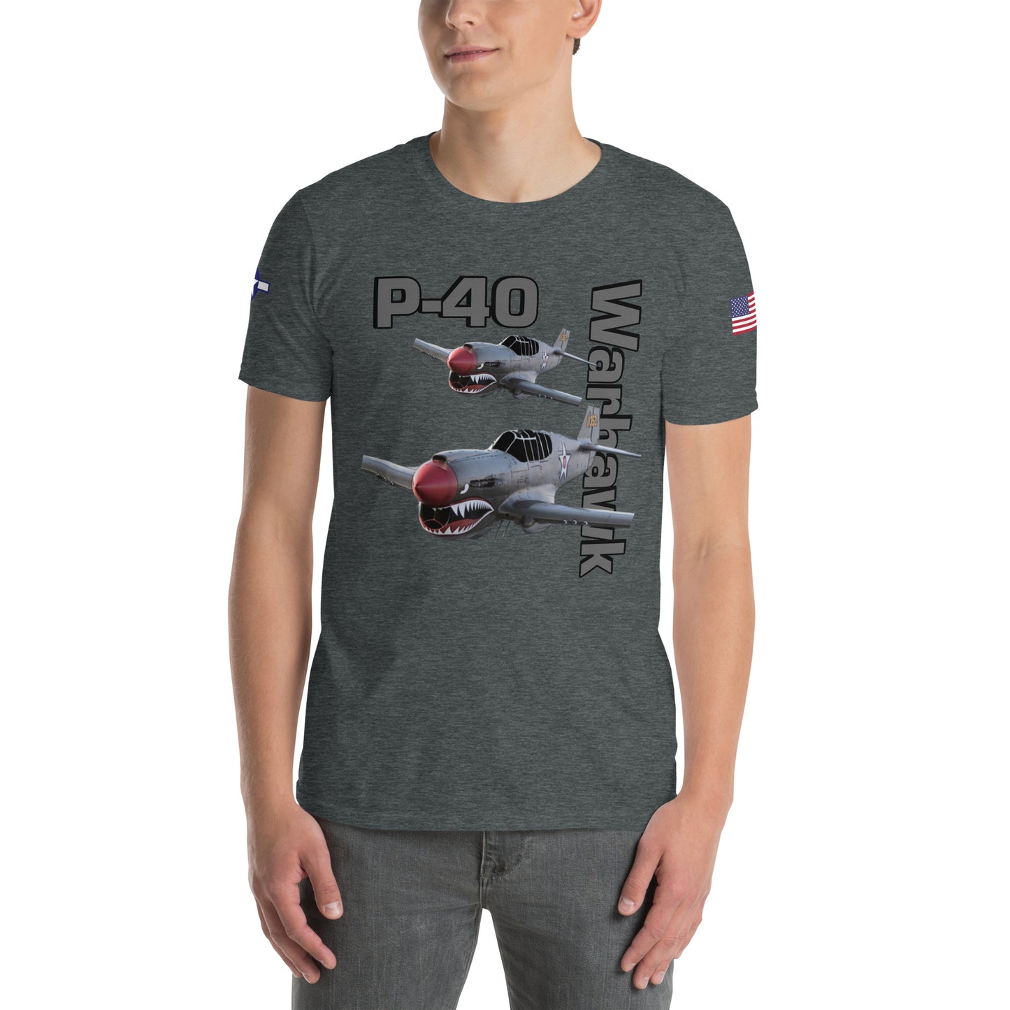 WWII Warhawk Patriot Unisex T-Shirt
