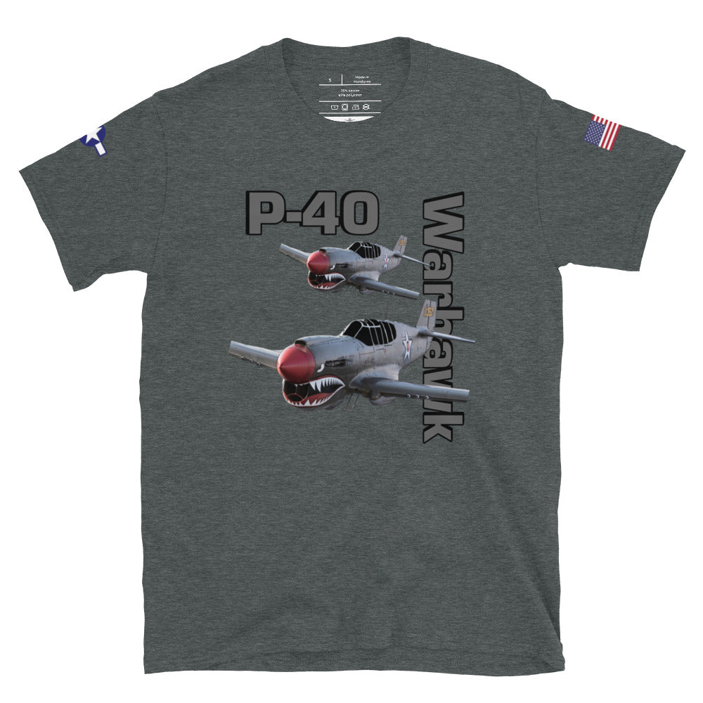 WWII Warhawk Patriot Unisex T-Shirt