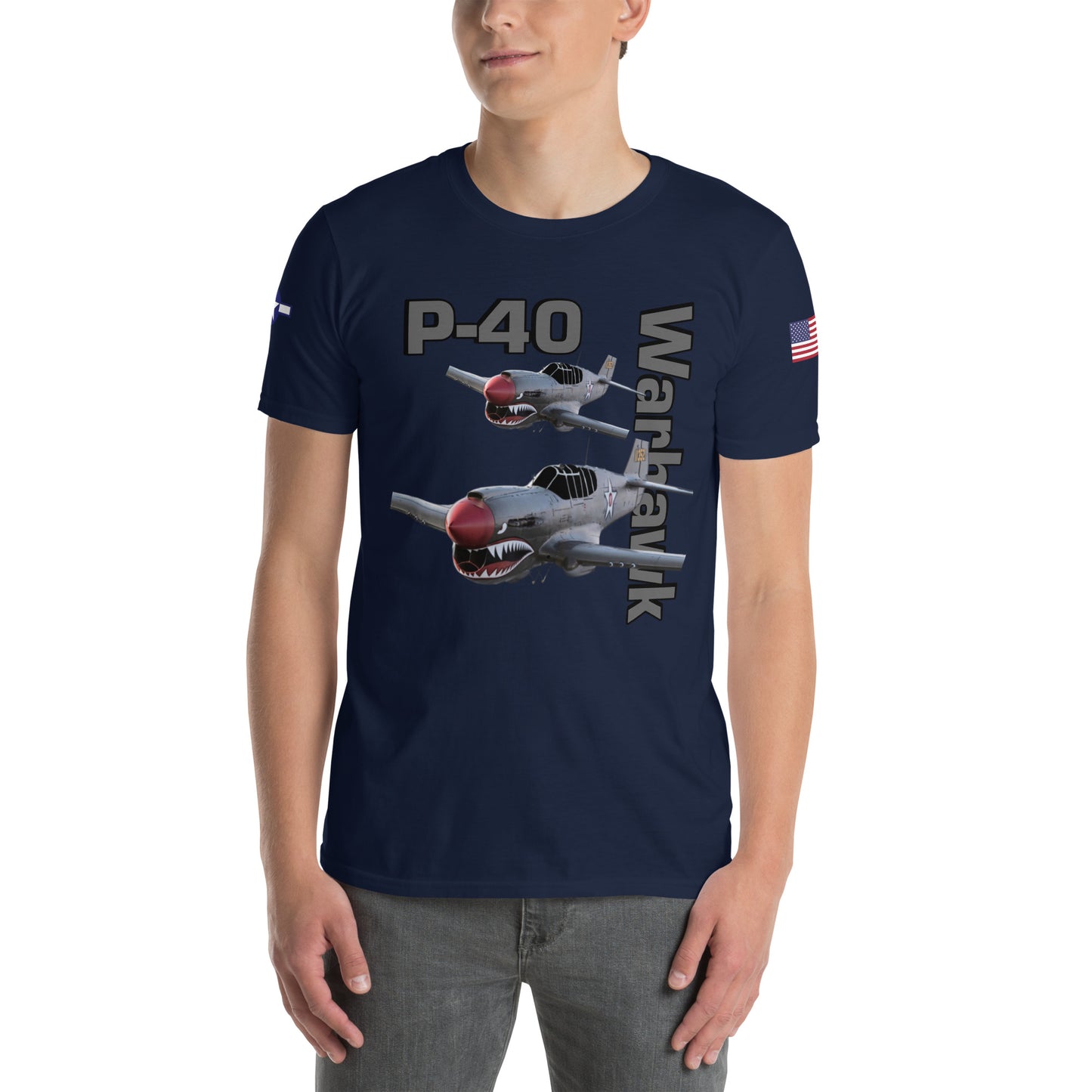WWII Warhawk Patriot Unisex T-Shirt