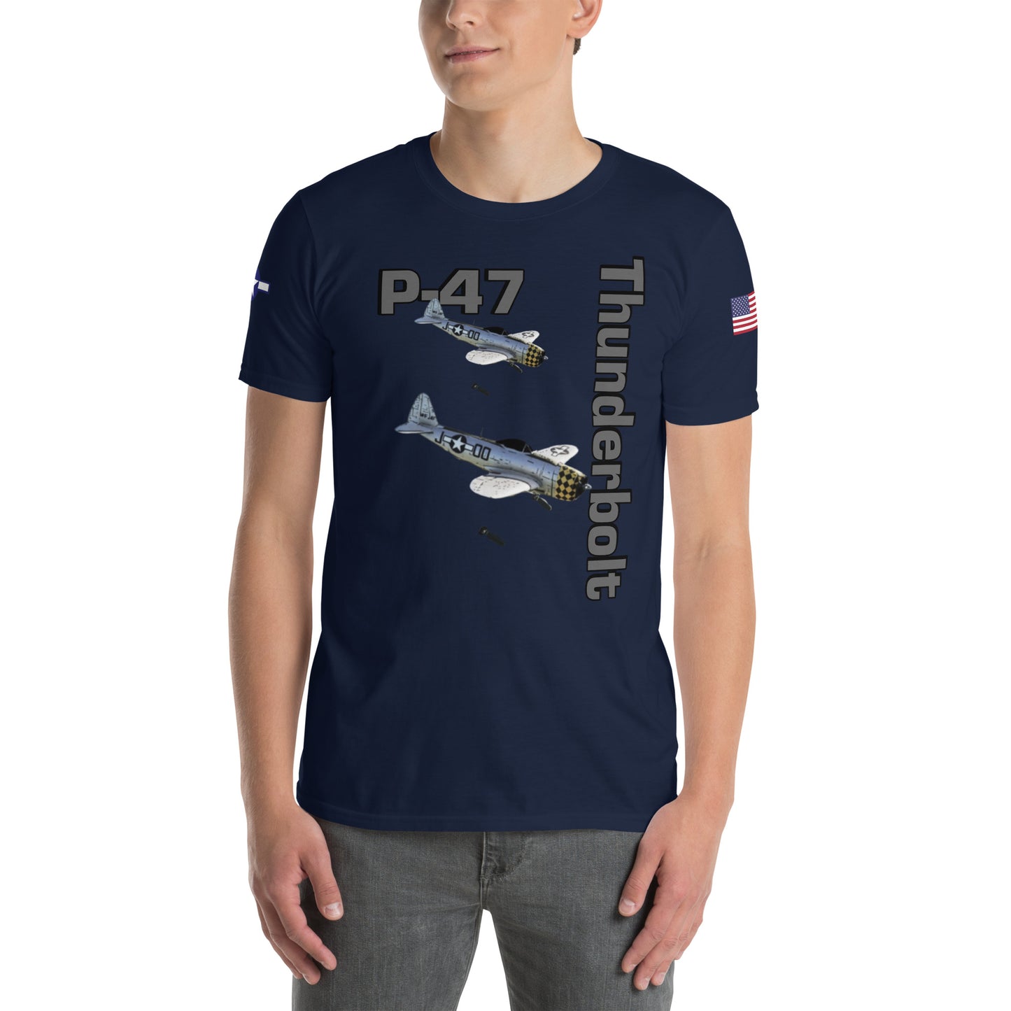 WWII Thunderbolt Patriot Unisex T-Shirt