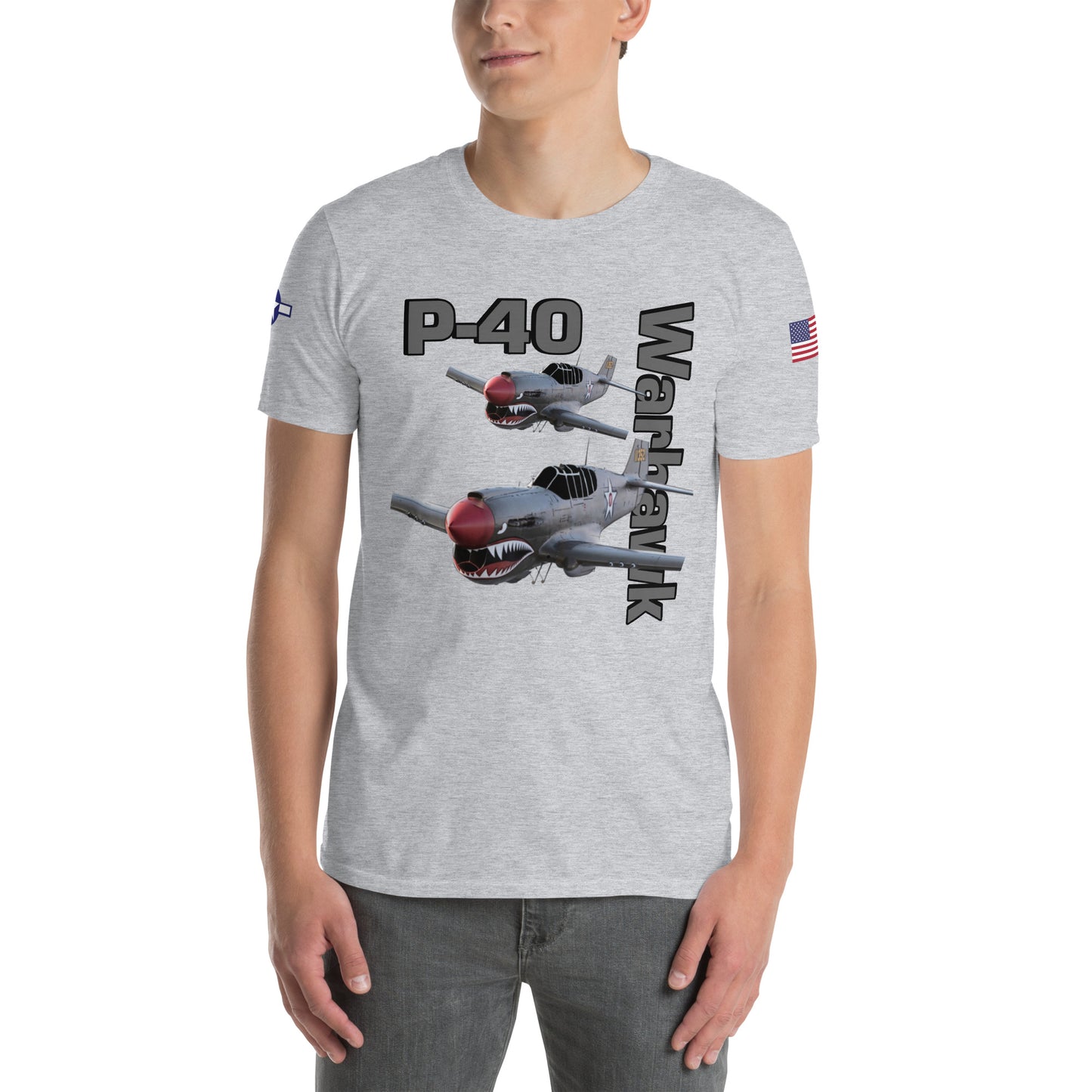 WWII Warhawk Patriot Unisex T-Shirt