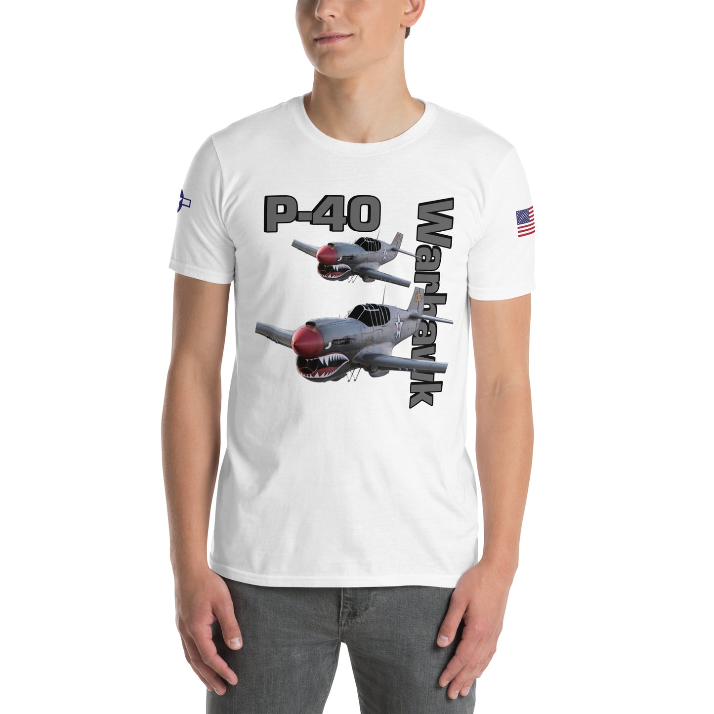 WWII Warhawk Patriot Unisex T-Shirt