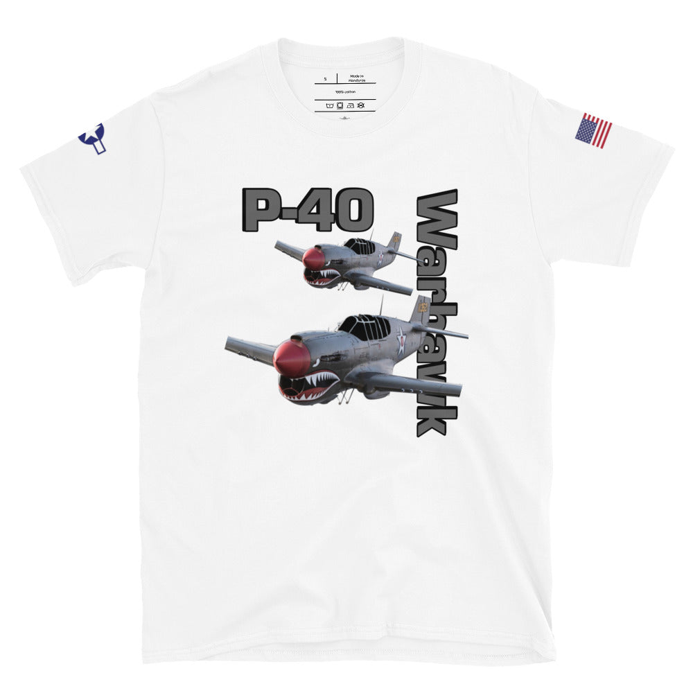 WWII Warhawk Patriot Unisex T-Shirt
