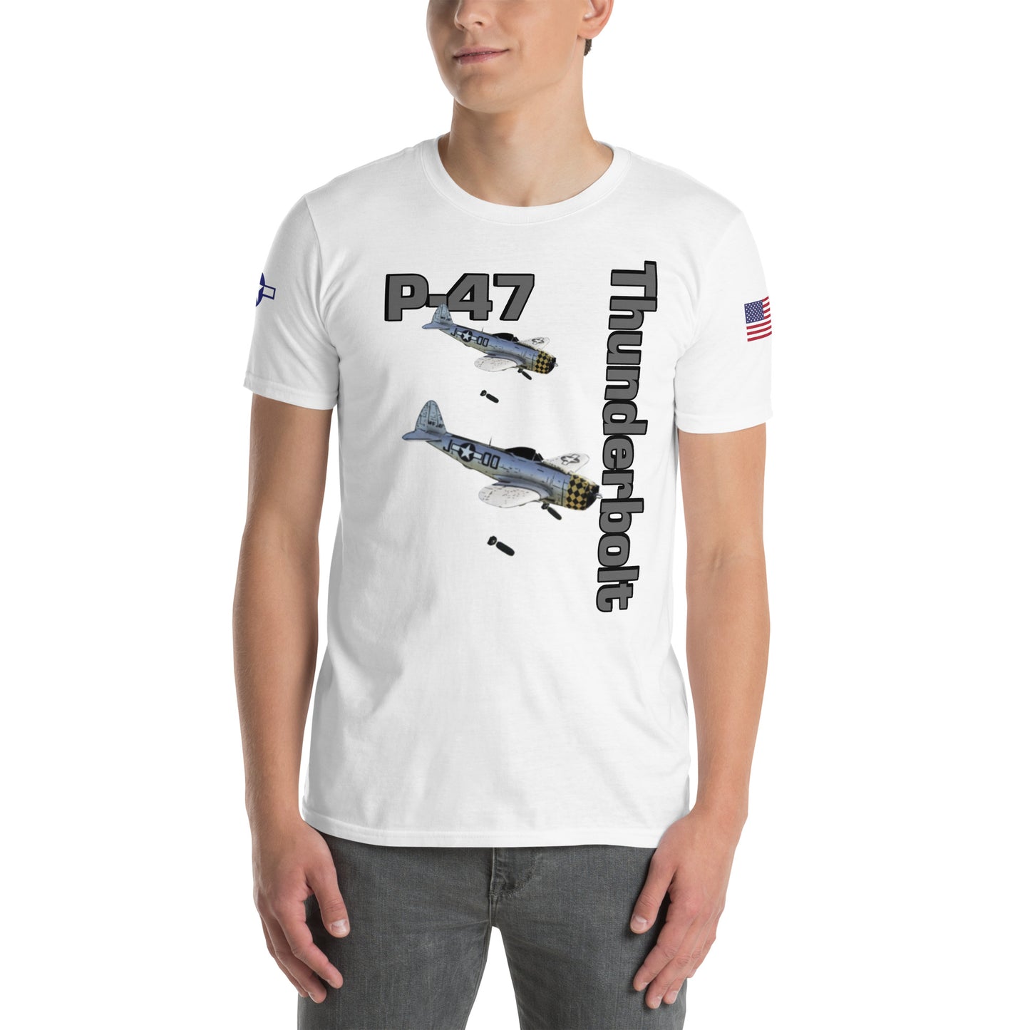 WWII Thunderbolt Patriot Unisex T-Shirt