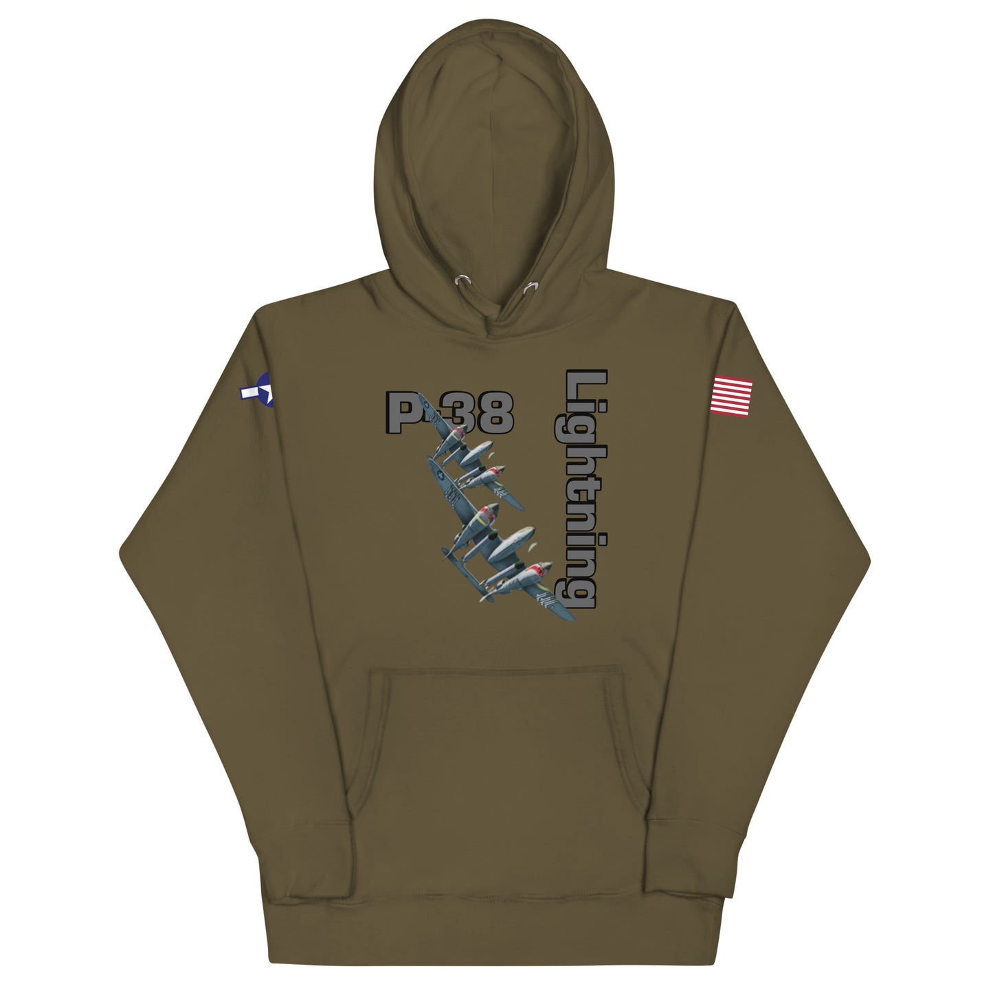 WWII Lightning Patriot Unisex Hoodie
