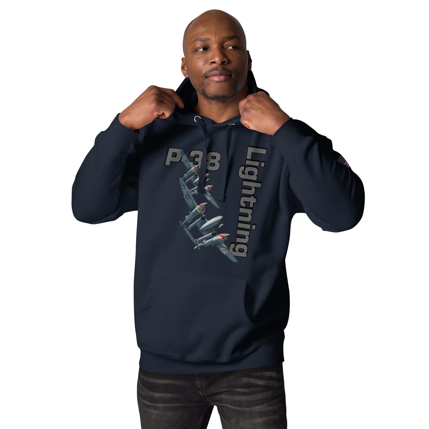 WWII Lightning Patriot Unisex Hoodie