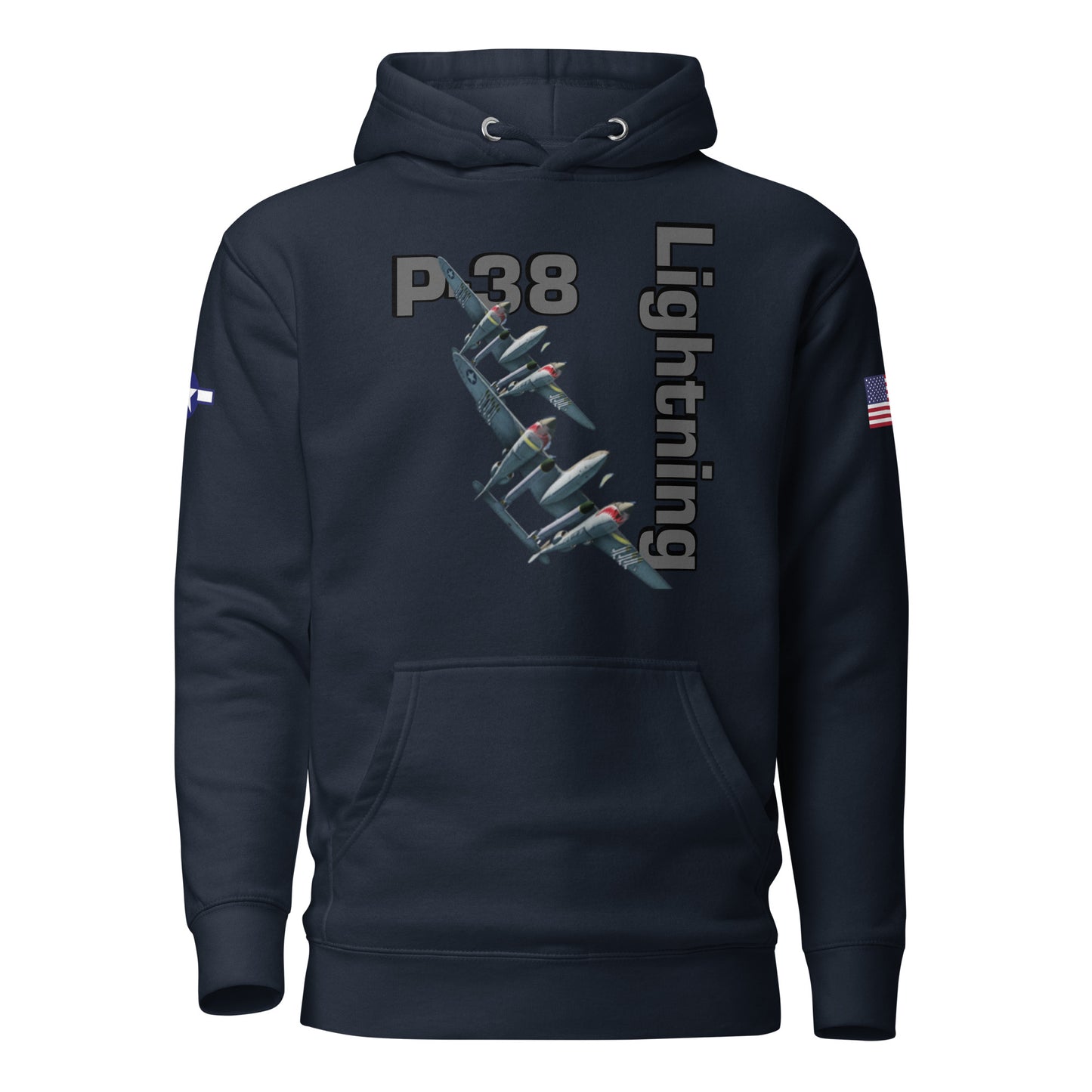 WWII Lightning Patriot Unisex Hoodie