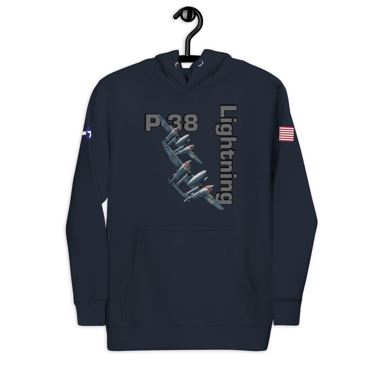 WWII Lightning Patriot Unisex Hoodie