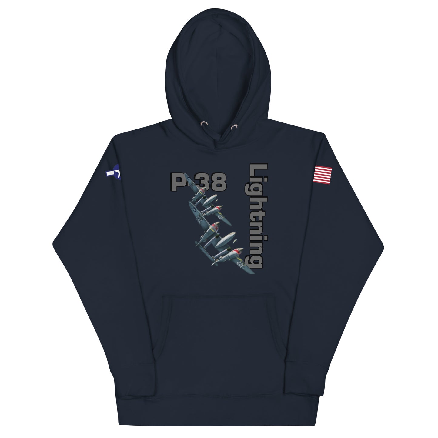 WWII Lightning Patriot Unisex Hoodie