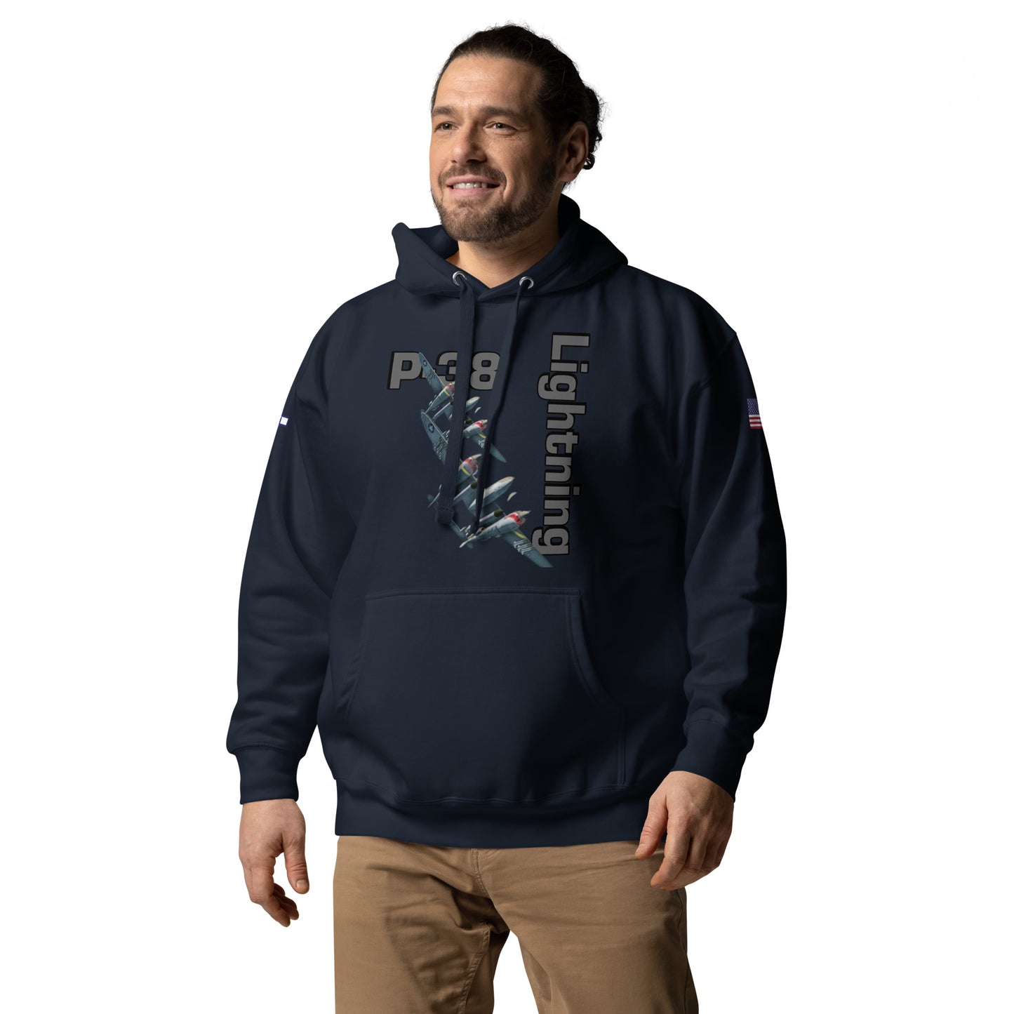 WWII Lightning Patriot Unisex Hoodie