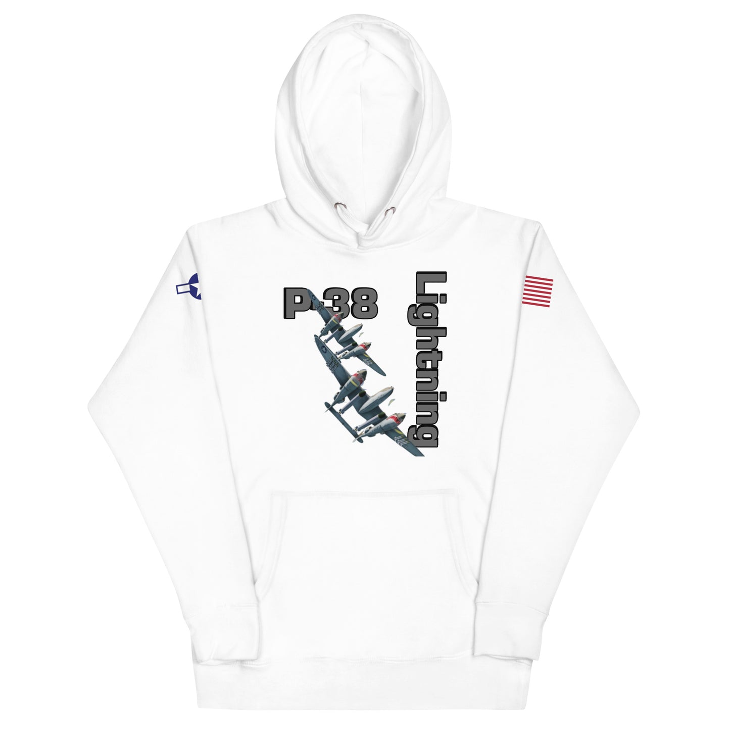 WWII Lightning Patriot Unisex Hoodie