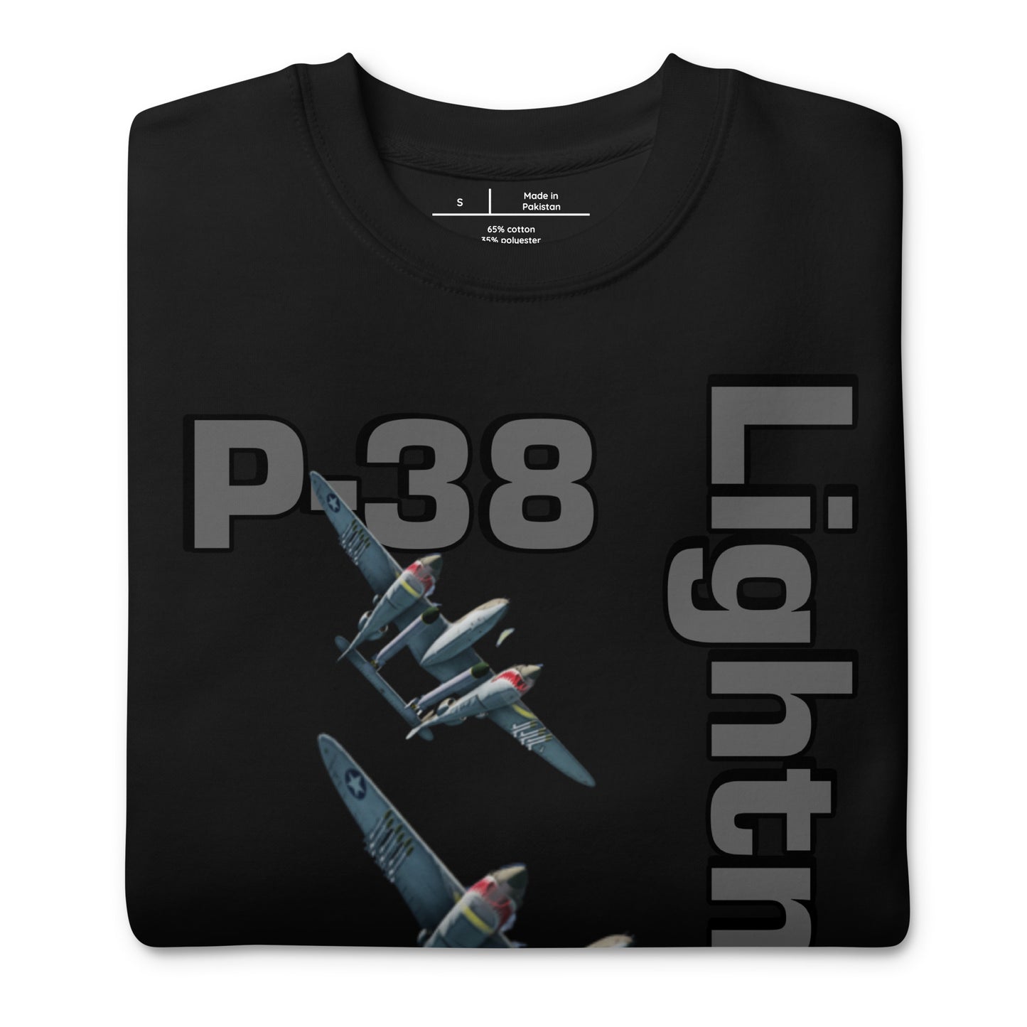 WWII Lightning Patriot Unisex Premium Sweatshirt