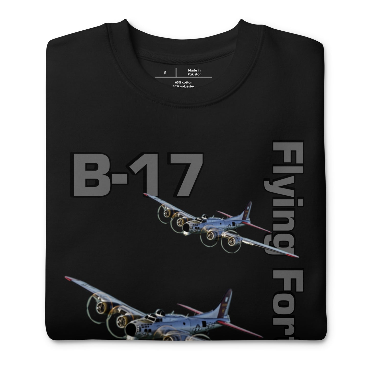 WWII Fortress Patriot Unisex Premium Sweatshirt